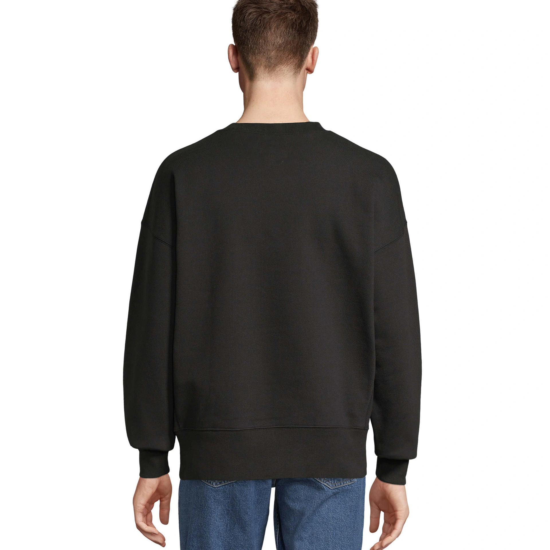 Світшот SOL'S Authentic - Чорний / 3XL