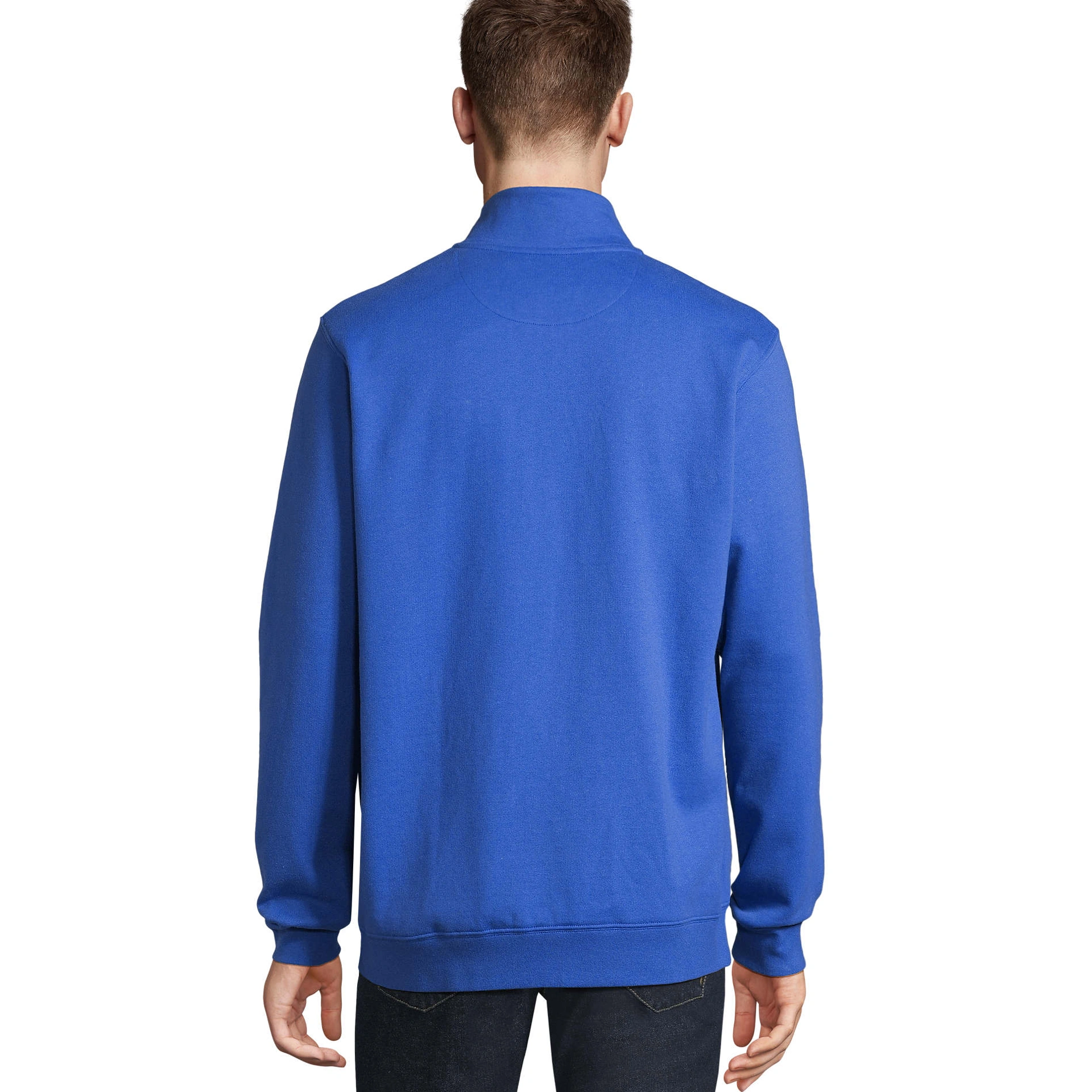 Світшот на блискавці SOL'S Cooper - Яскраво-синій / 3XL