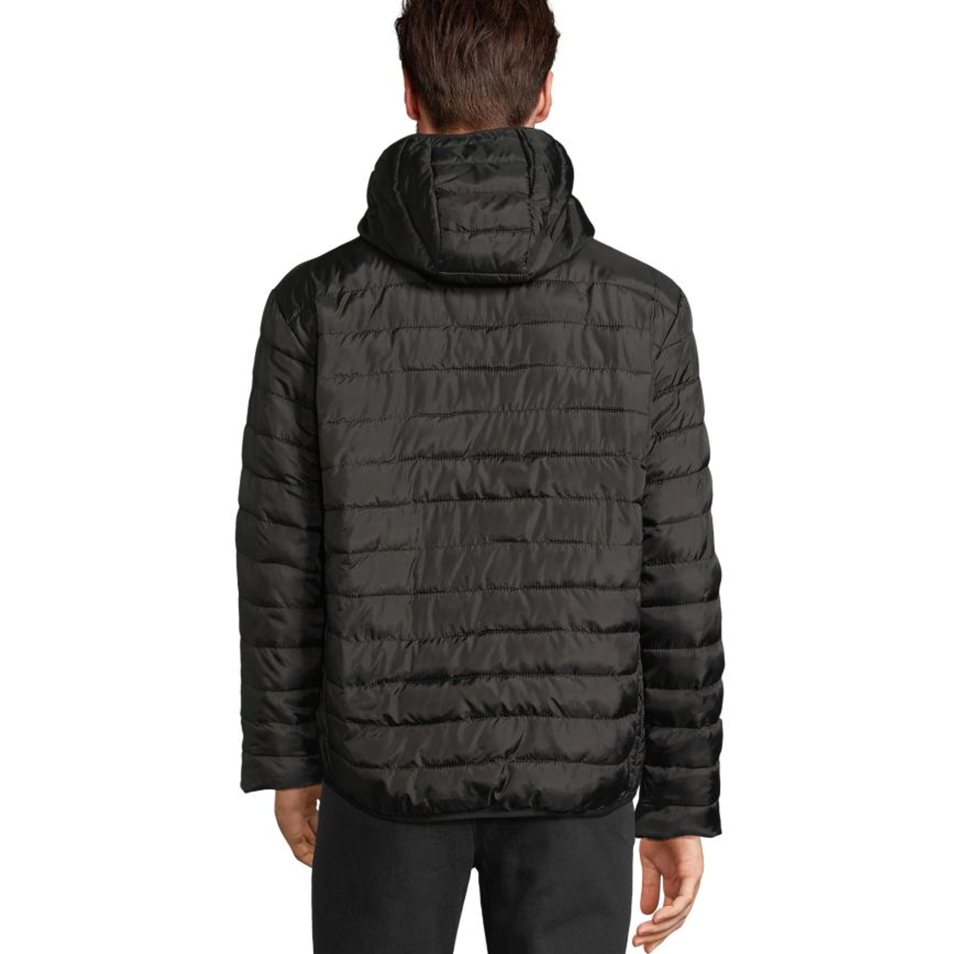 Куртка чоловіча SOL’S Stream Hooded - Чорний / 3XL