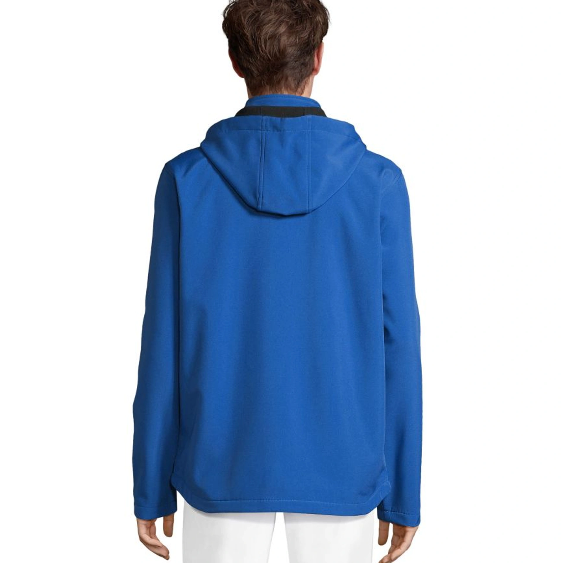 Куртка софтшел чоловіча SOL'S Race Hooded - Яскраво-синій / 3XL