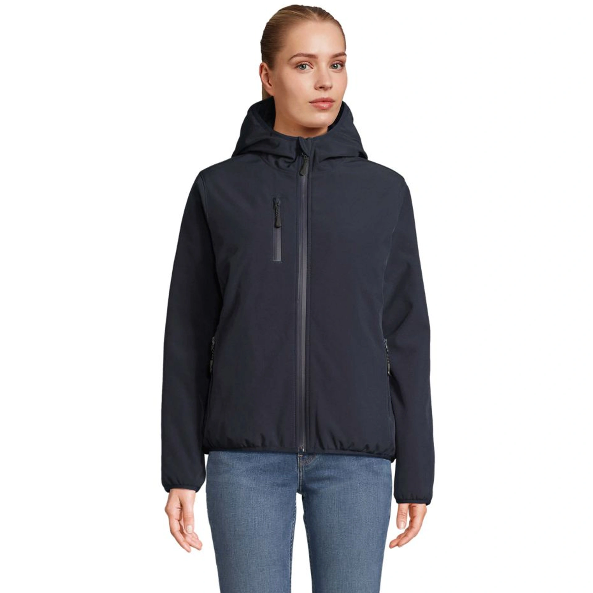Куртка софтшел жіноча SOL'S Falcon Padded - Темно-синій / 3XL