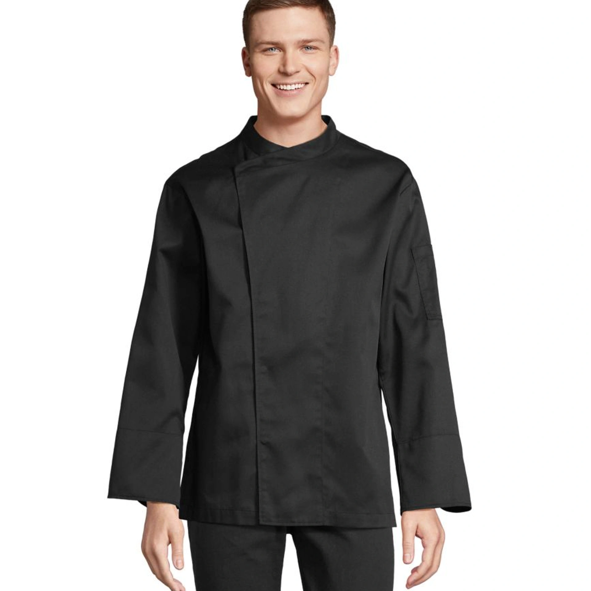 Китель кухарський чоловічий NeoBlu Eugene - Чорний / 3XL