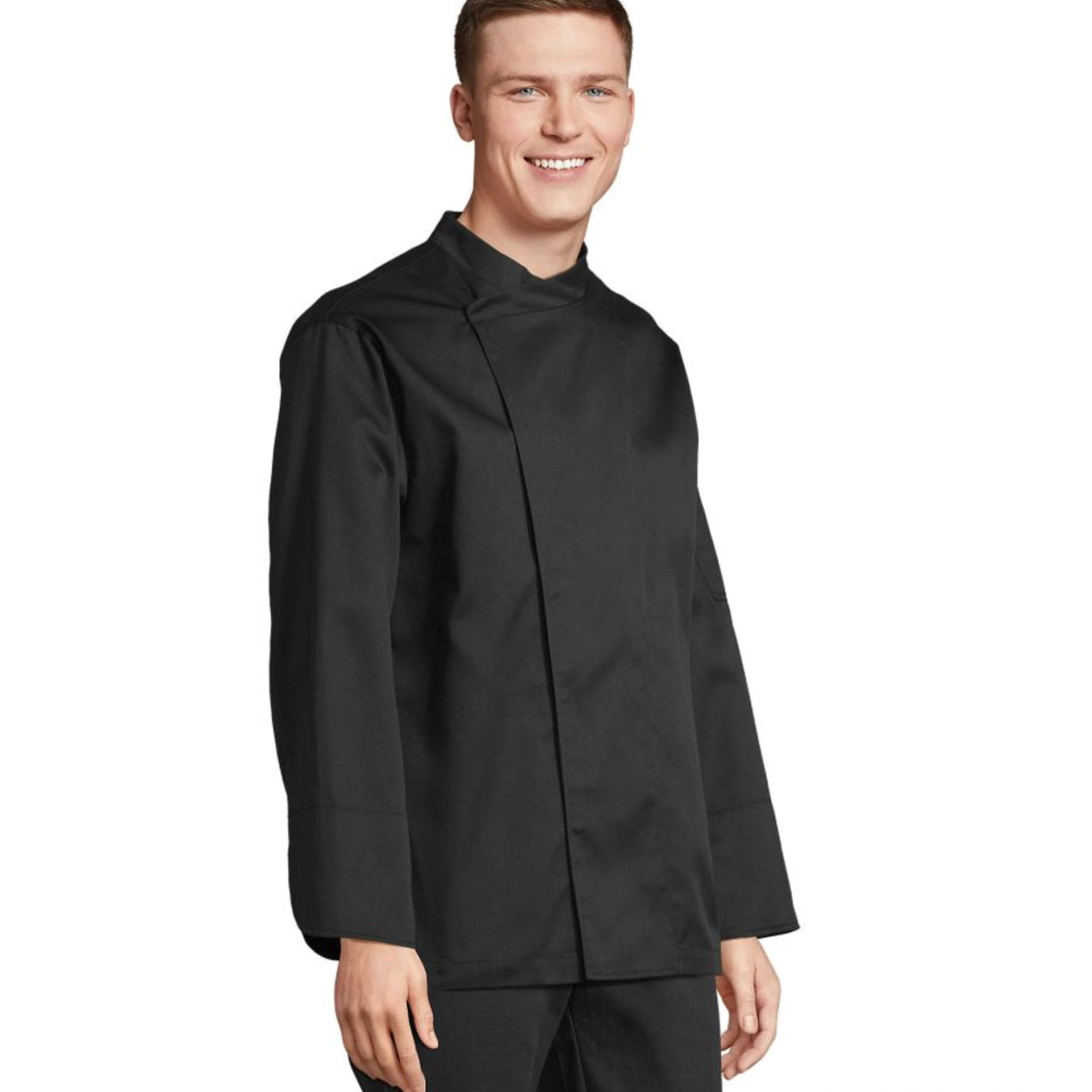 Китель кухарський чоловічий NeoBlu Eugene - Чорний / 3XL