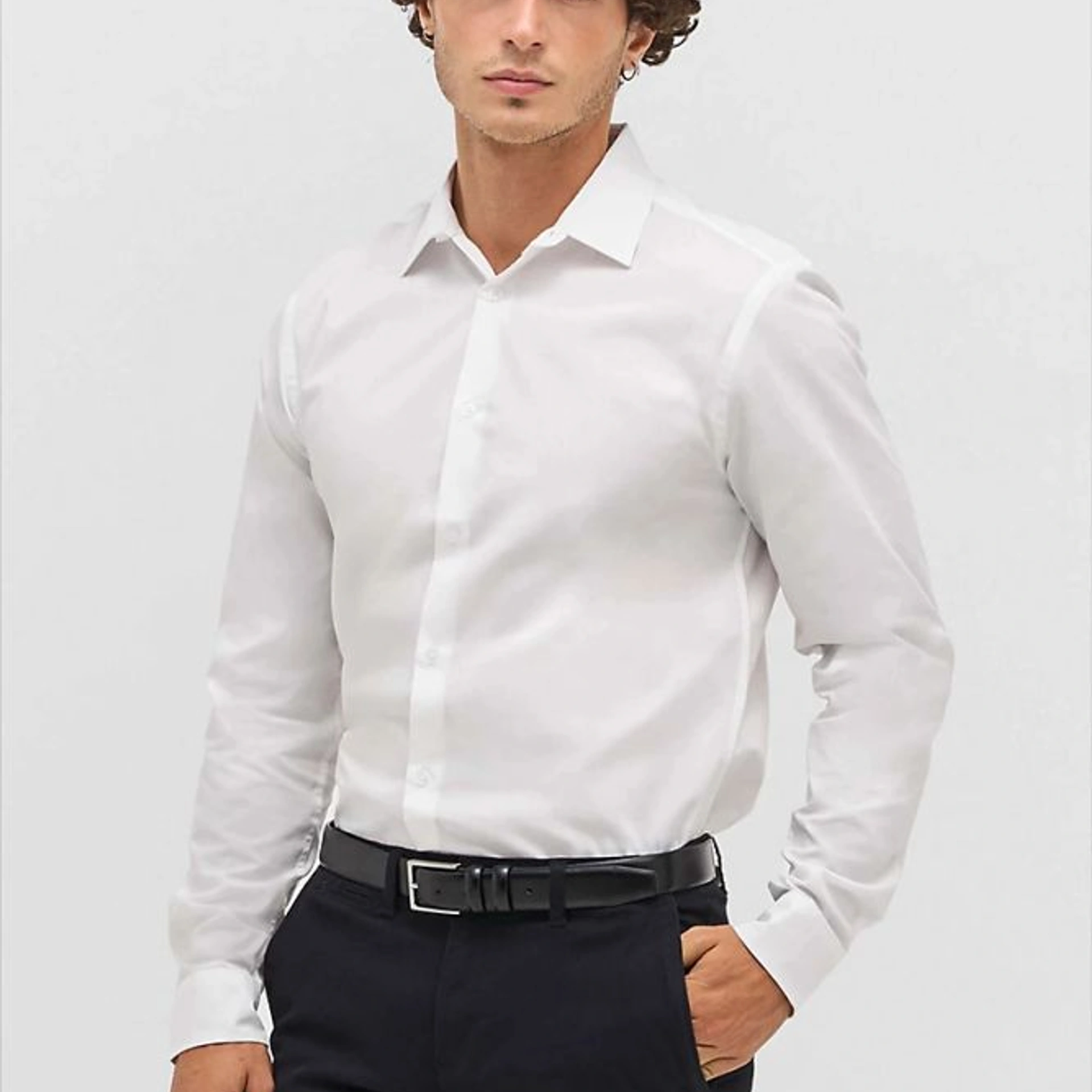 Сорочка чоловіча SOL’S Bailey - Білий / 3XL