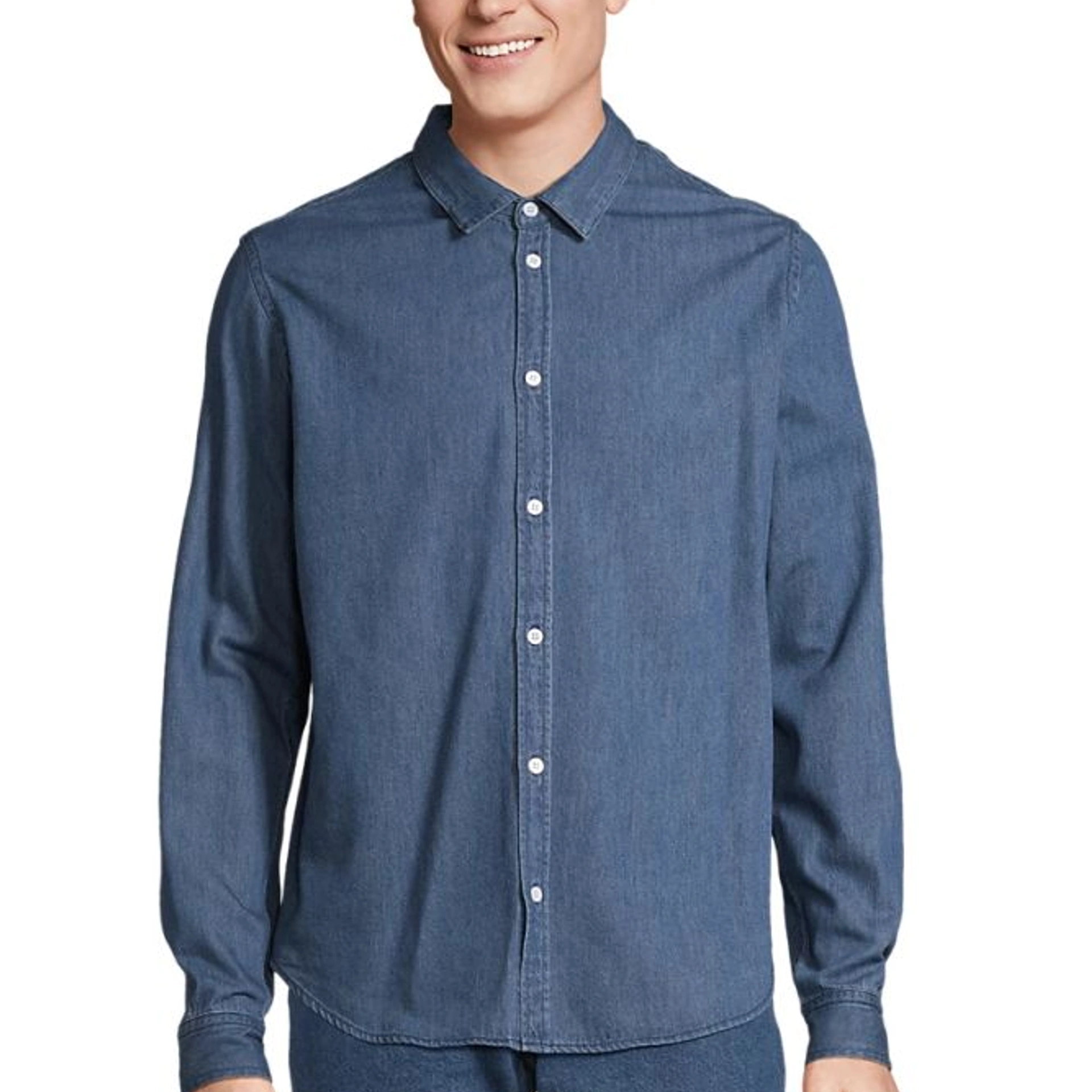 Сорочка чоловіча NeoBlu Bennett - Вінтажний блакитний / 3XL