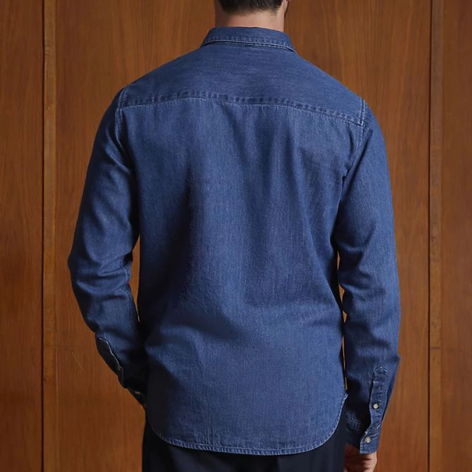 Сорочка чоловіча NeoBlu Bennett - Вінтажний блакитний / 3XL