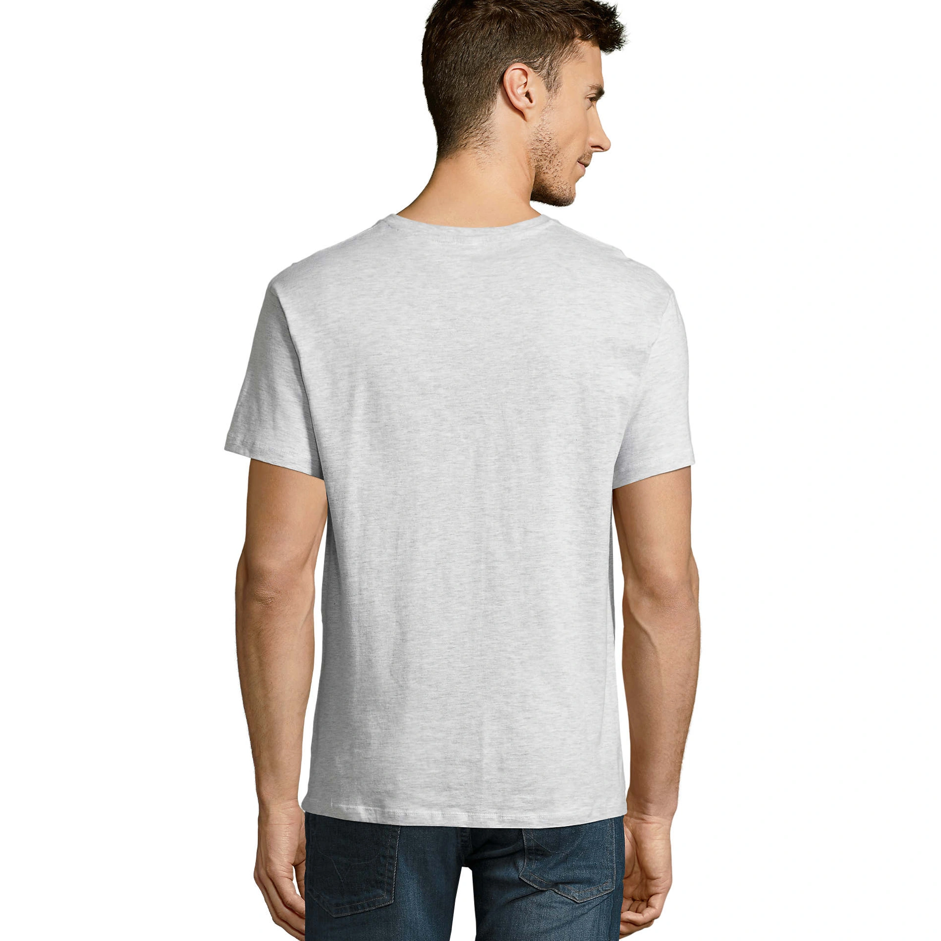 Футболка SOL'S Victory - Світло-сірий меланж / 3XL