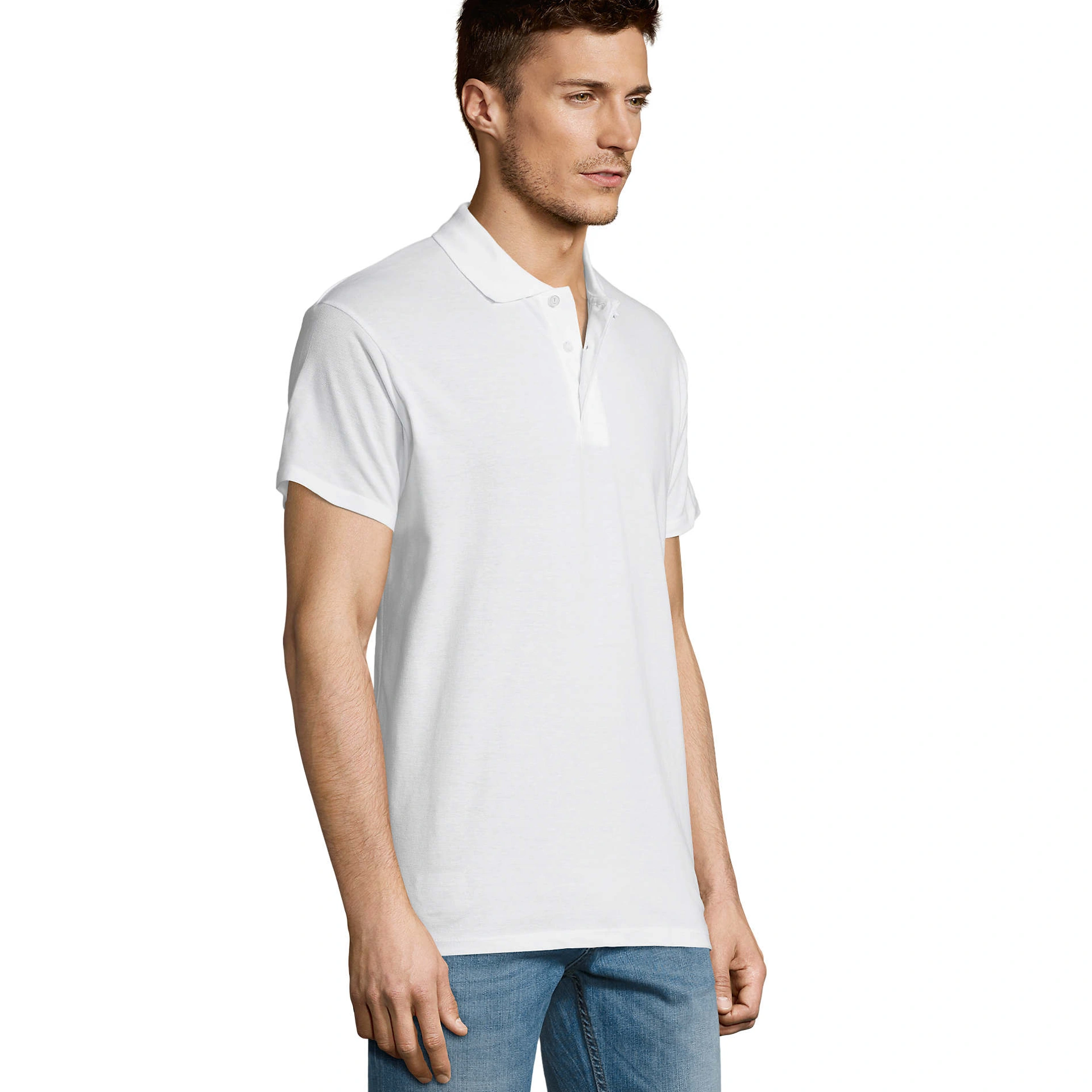 Футболка поло SOL'S Summer II - Білий / 3XL