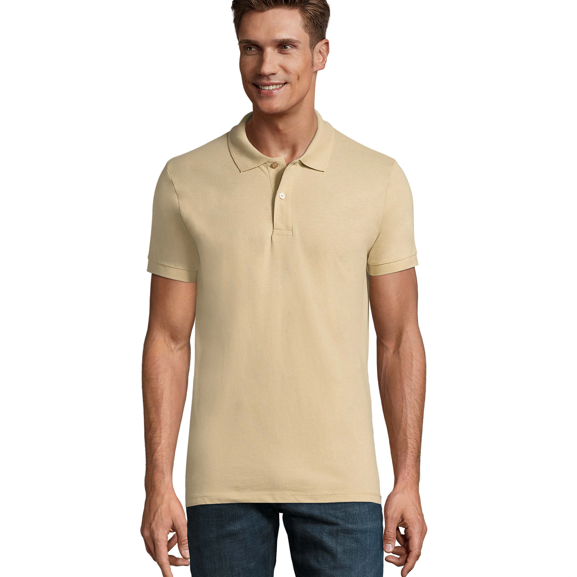 Футболка поло чоловіча SOL'S Perfect - Пісочний / 3XL