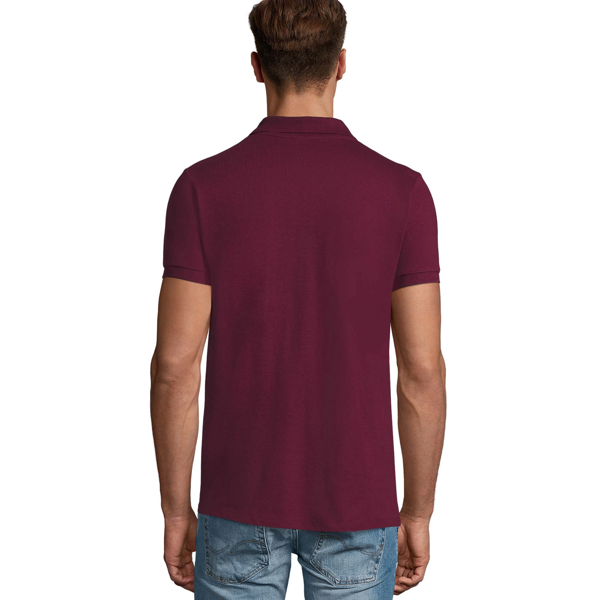 Футболка поло чоловіча SOL'S Perfect - Бордовий / 3XL