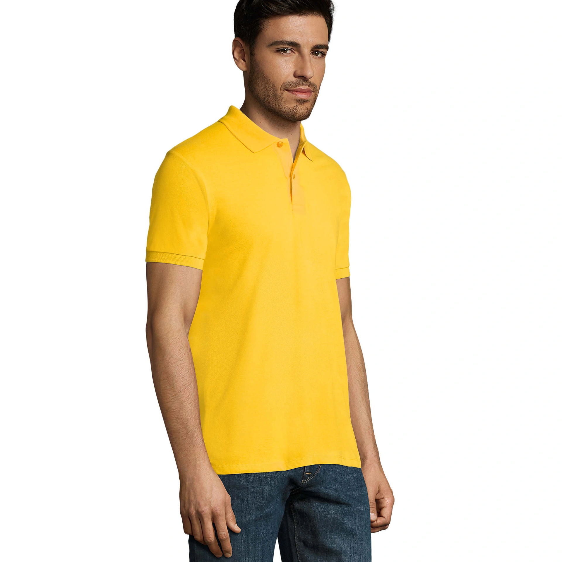 Футболка поло чоловіча SOL'S Perfect - Жовтий / 3XL
