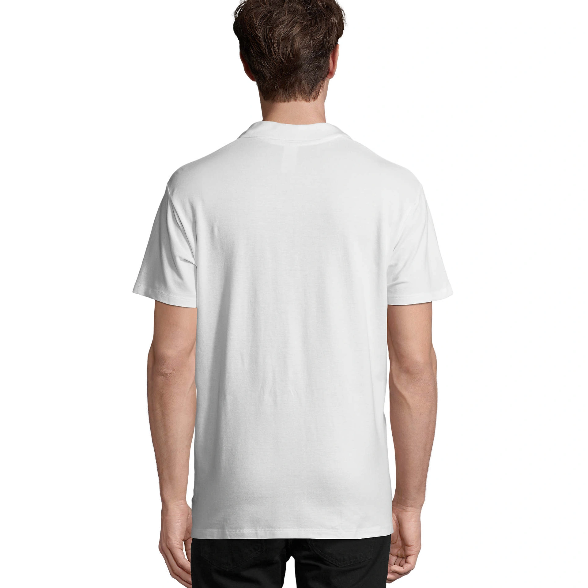 Футболка поло SOL'S Spring II - Білий / 3XL