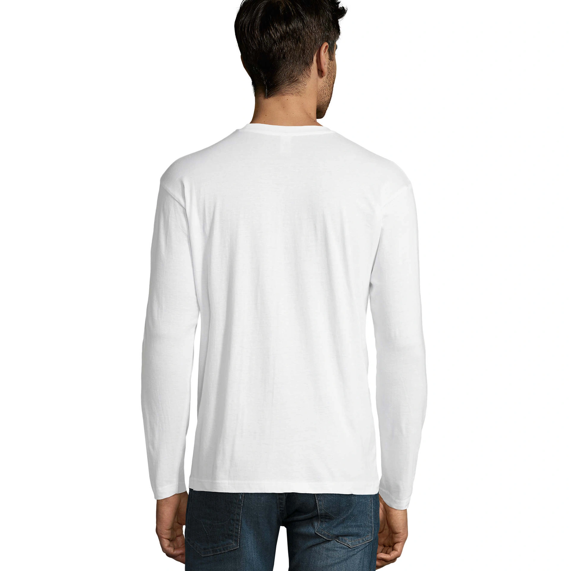 Лонгслів SOL'S Monarch - Білий / 3XL