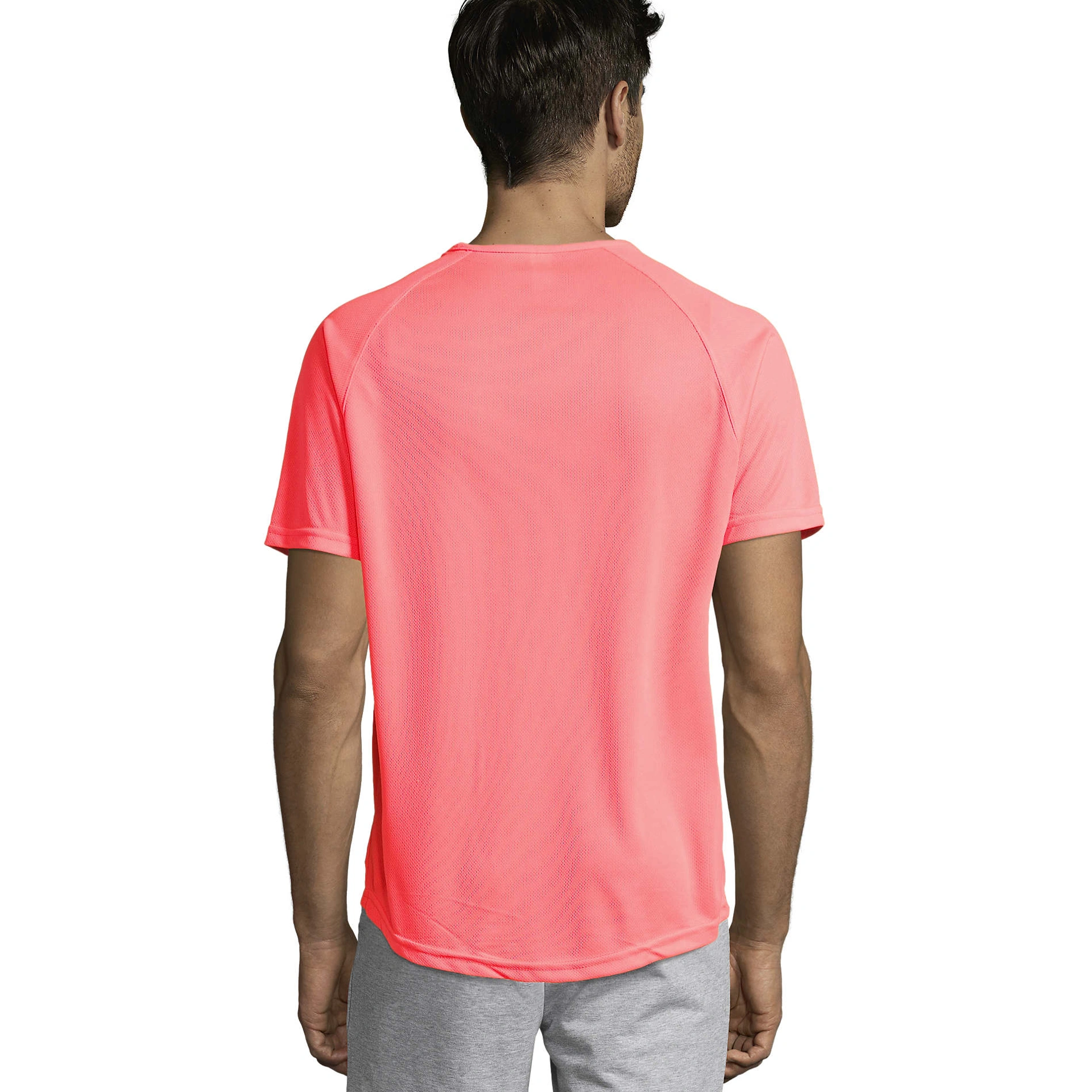 Футболка спортивна SOL'S Sporty - Неоново-кораловий / 3XL
