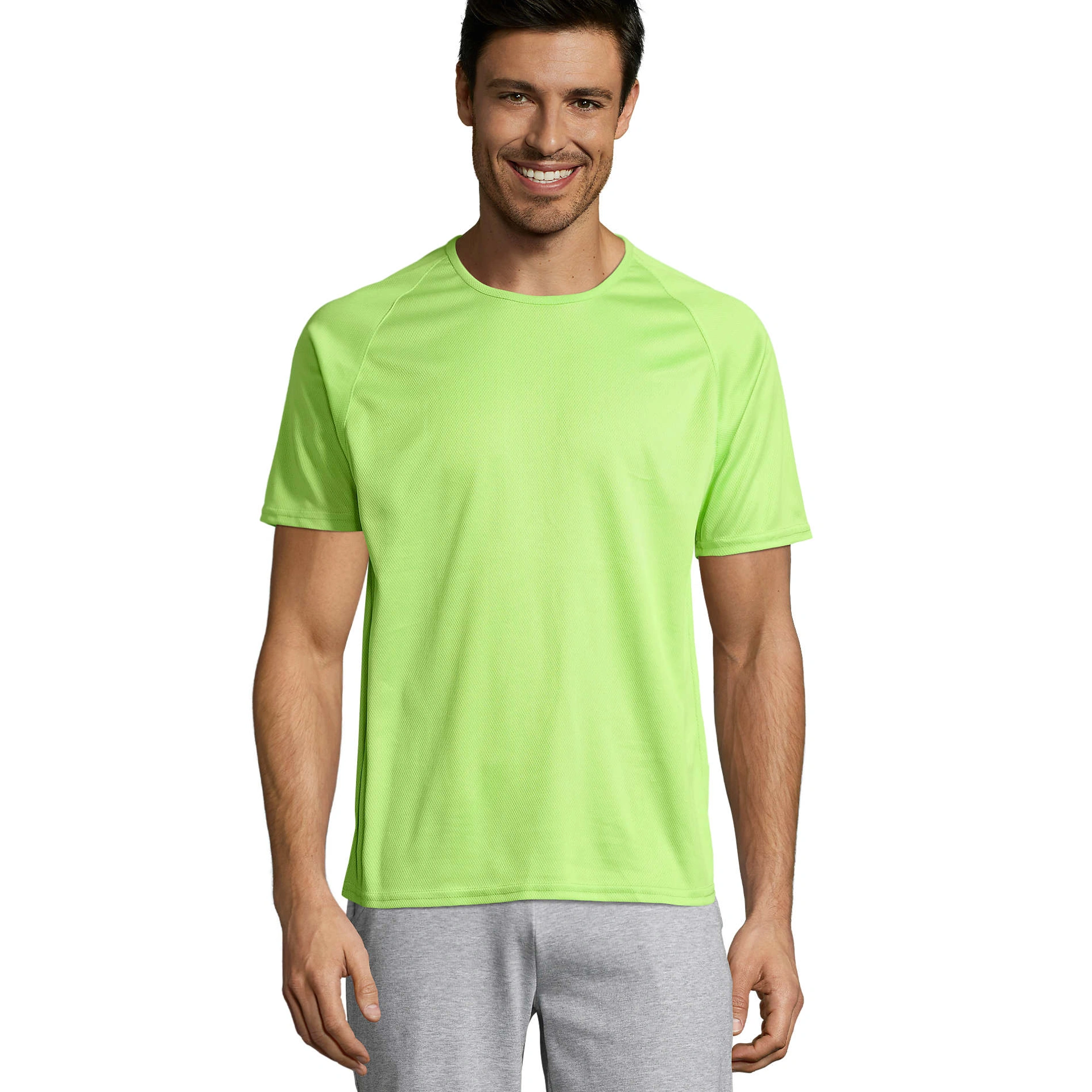 Футболка спортивна SOL'S Sporty - Зелене яблуко / 3XL