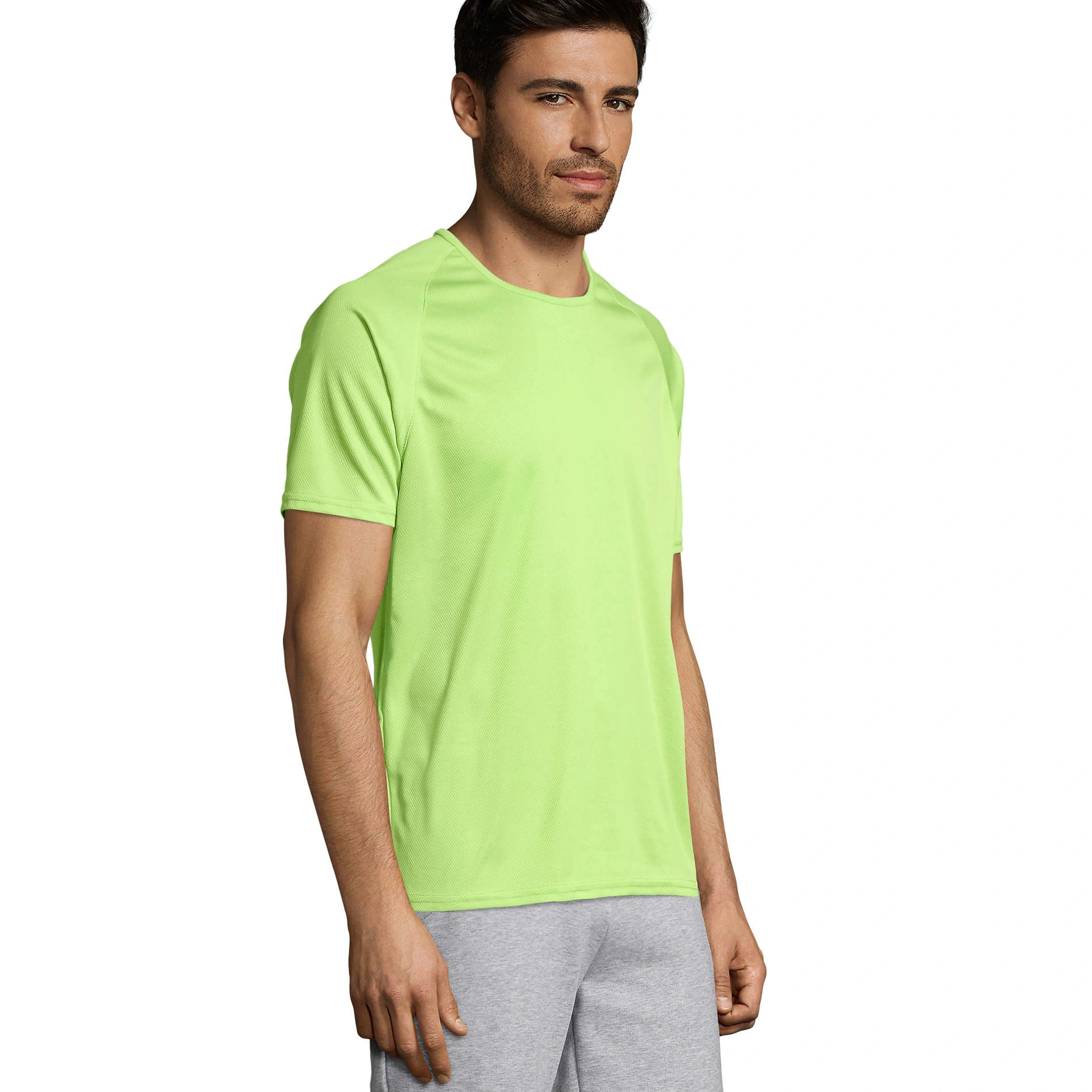 Футболка спортивна SOL'S Sporty - Зелене яблуко / 3XL