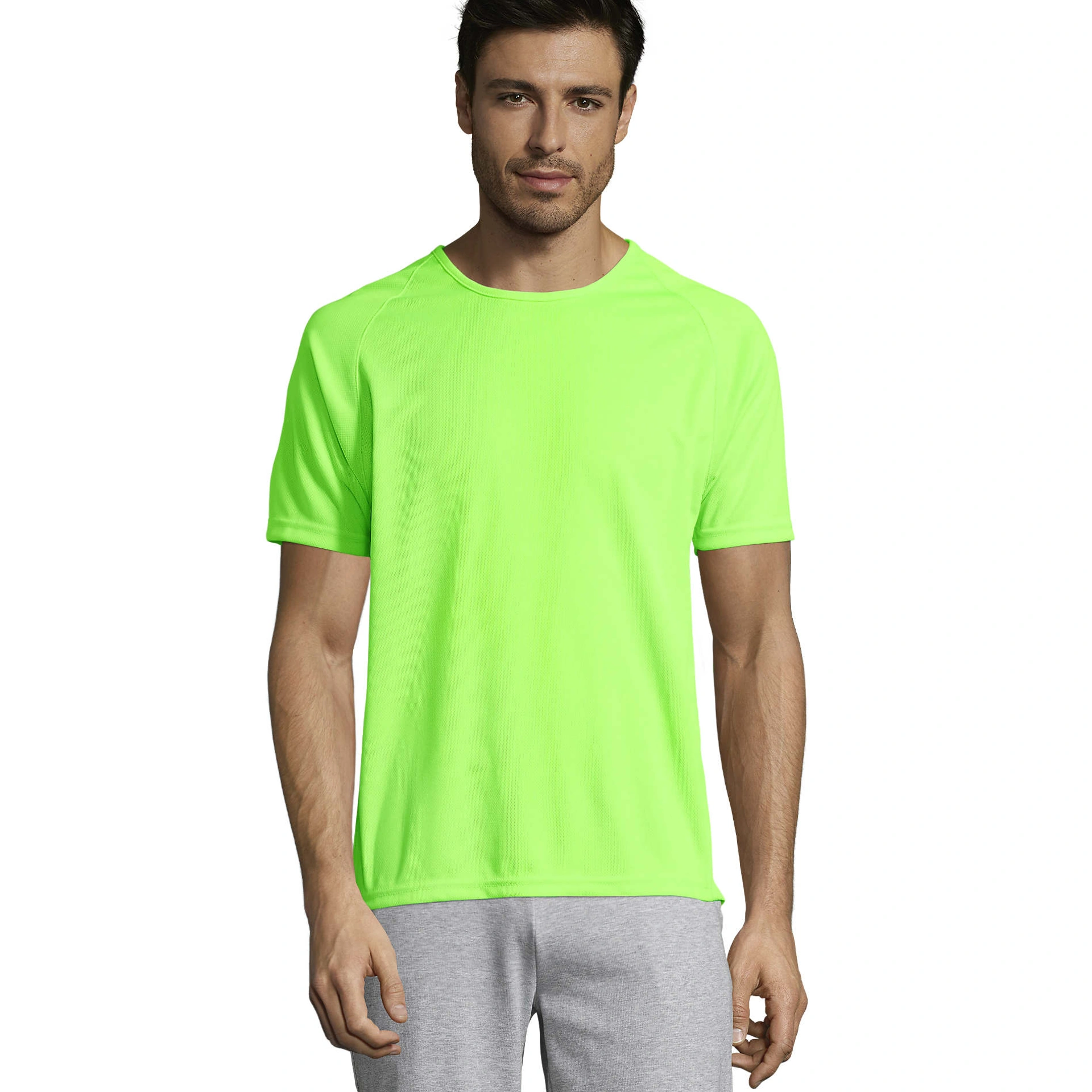 Футболка спортивна SOL'S Sporty - Неоново-зелений / 3XL