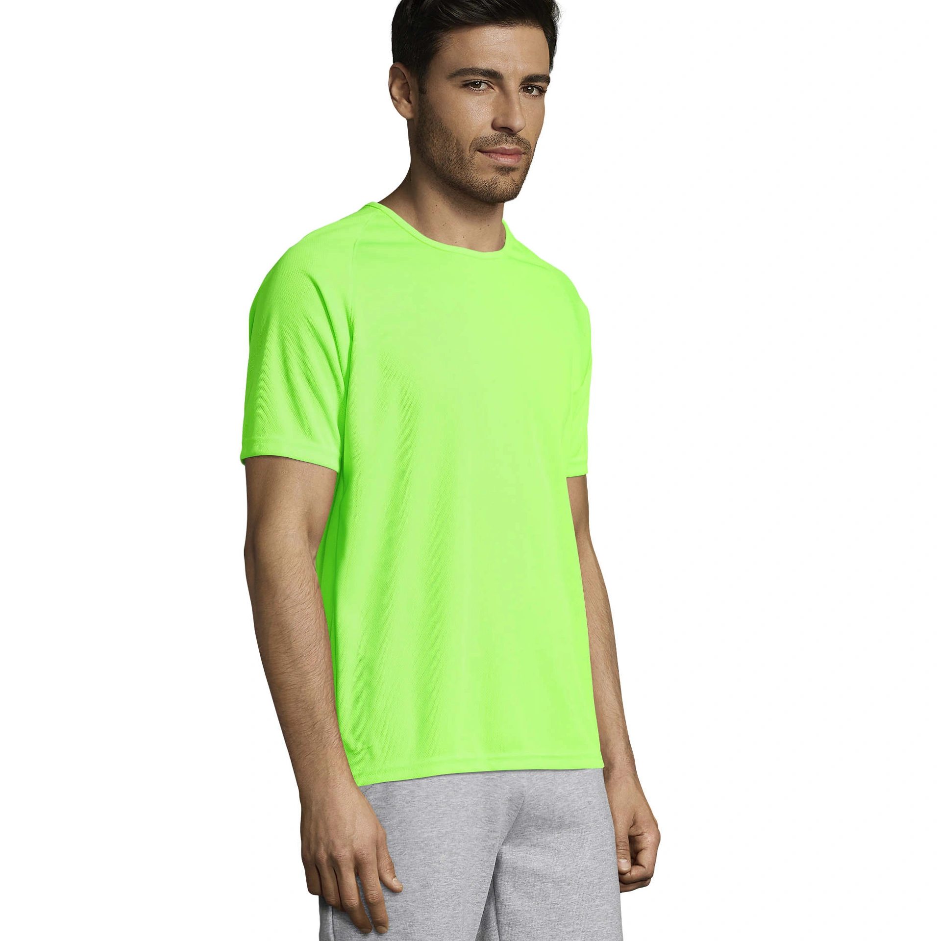 Футболка спортивна SOL'S Sporty - Неоново-зелений / 3XL