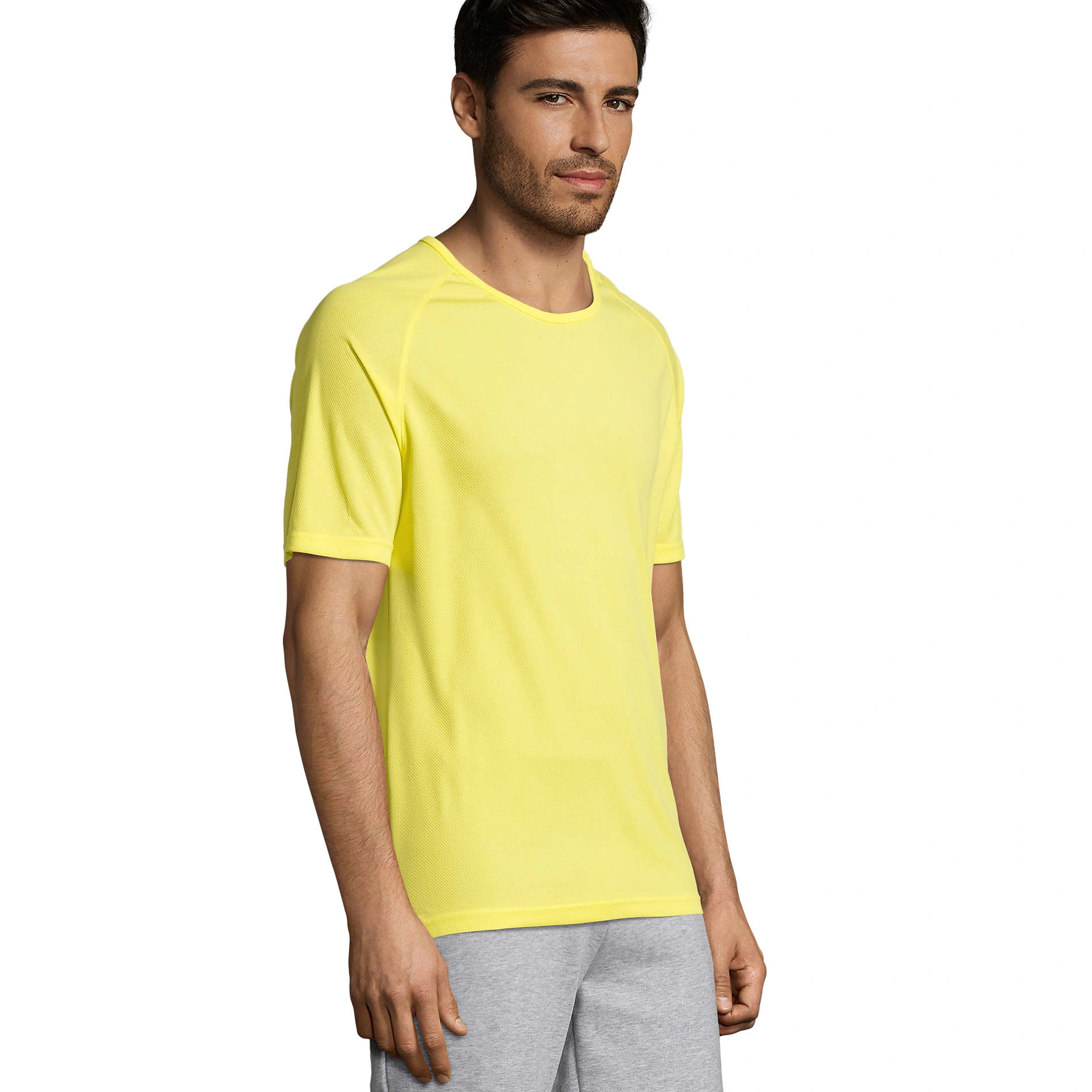 Футболка спортивна SOL'S Sporty - Лимонний / 3XL