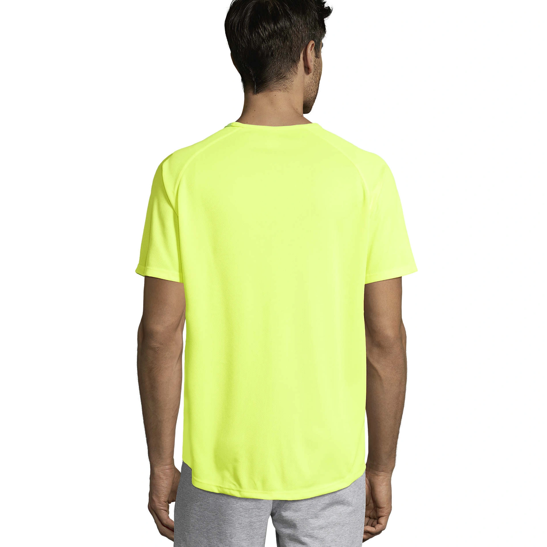 Футболка спортивна SOL'S Sporty - Неоново-жовтий / 3XL