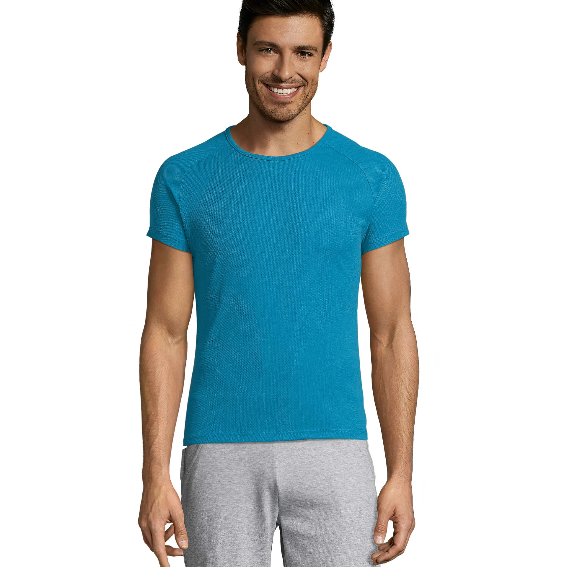Футболка спортивна SOL'S Sporty - Морський / 3XL