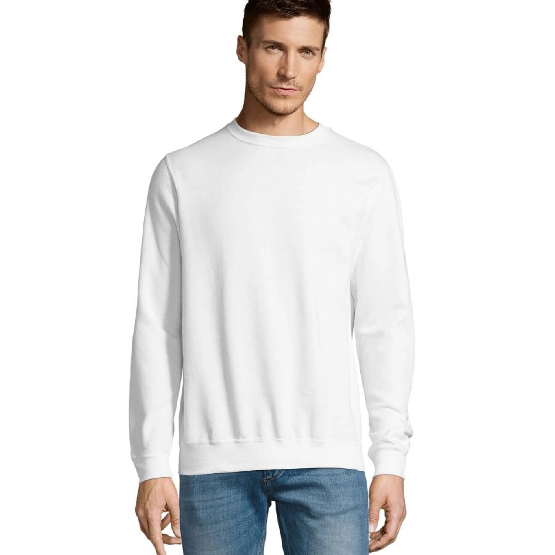 Світшот SOL'S New Supreme - Білий / 3XL