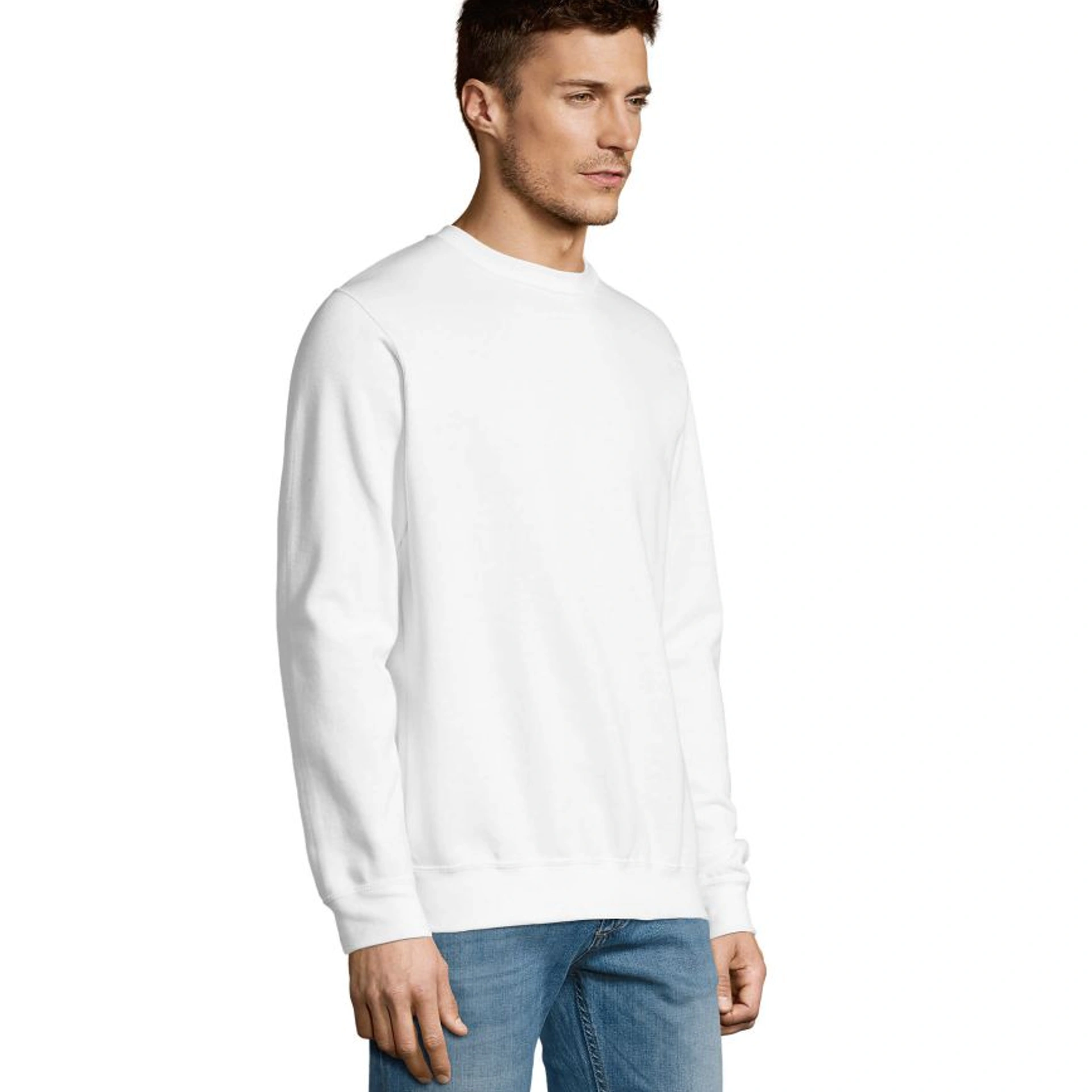 Світшот SOL'S New Supreme - Білий / 3XL