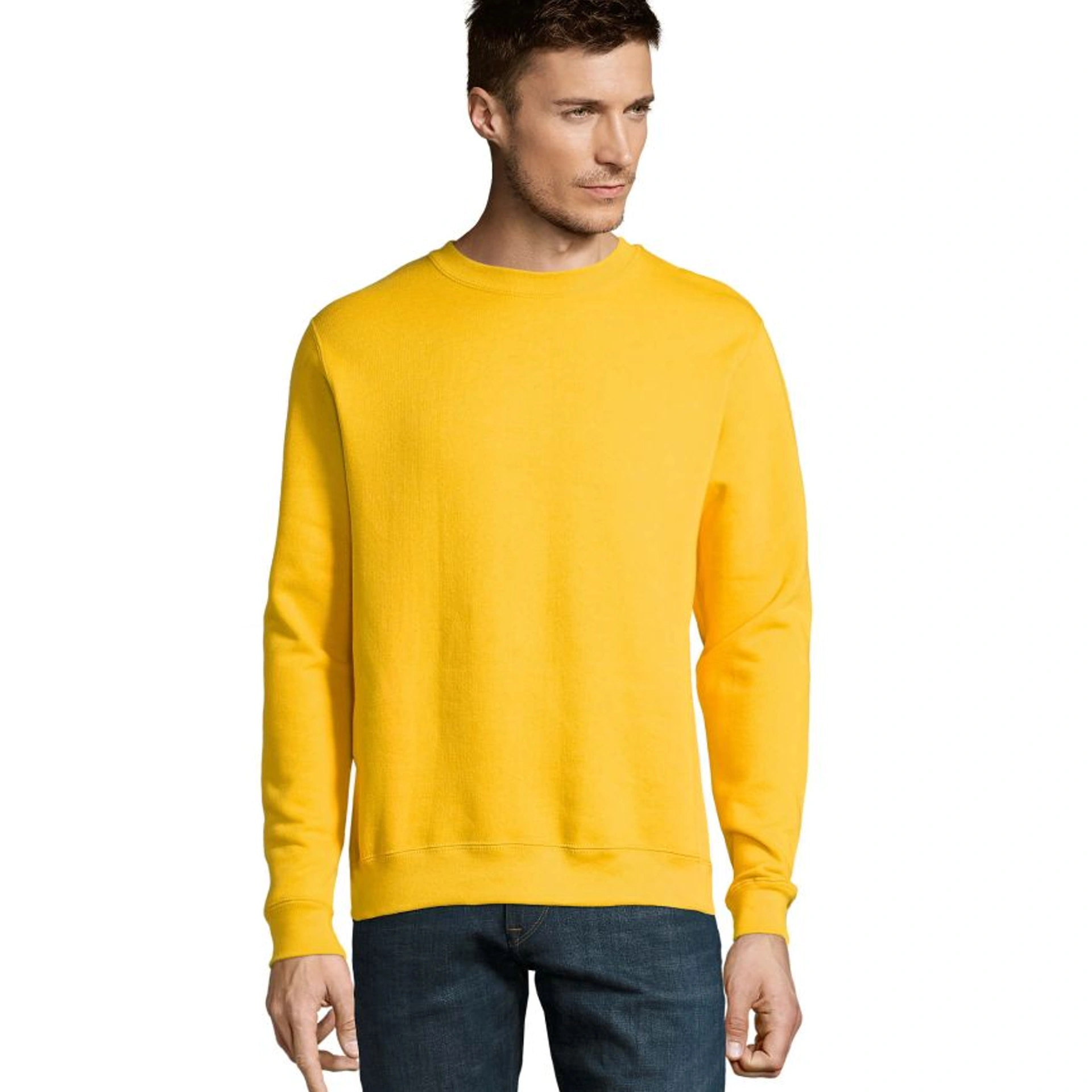 Світшот SOL'S New Supreme - Жовтий / 3XL