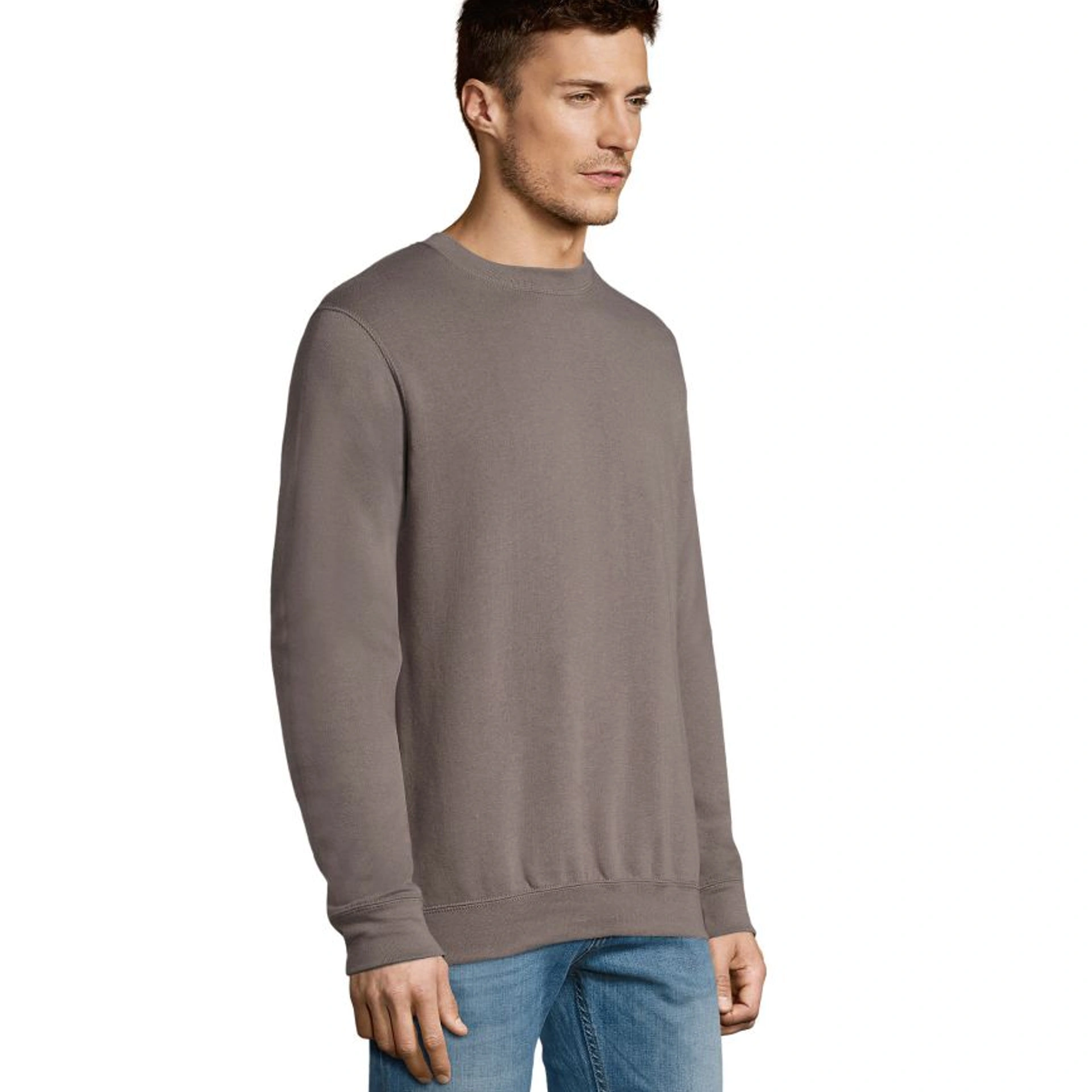Світшот SOL'S New Supreme - Теплий сірий / 3XL