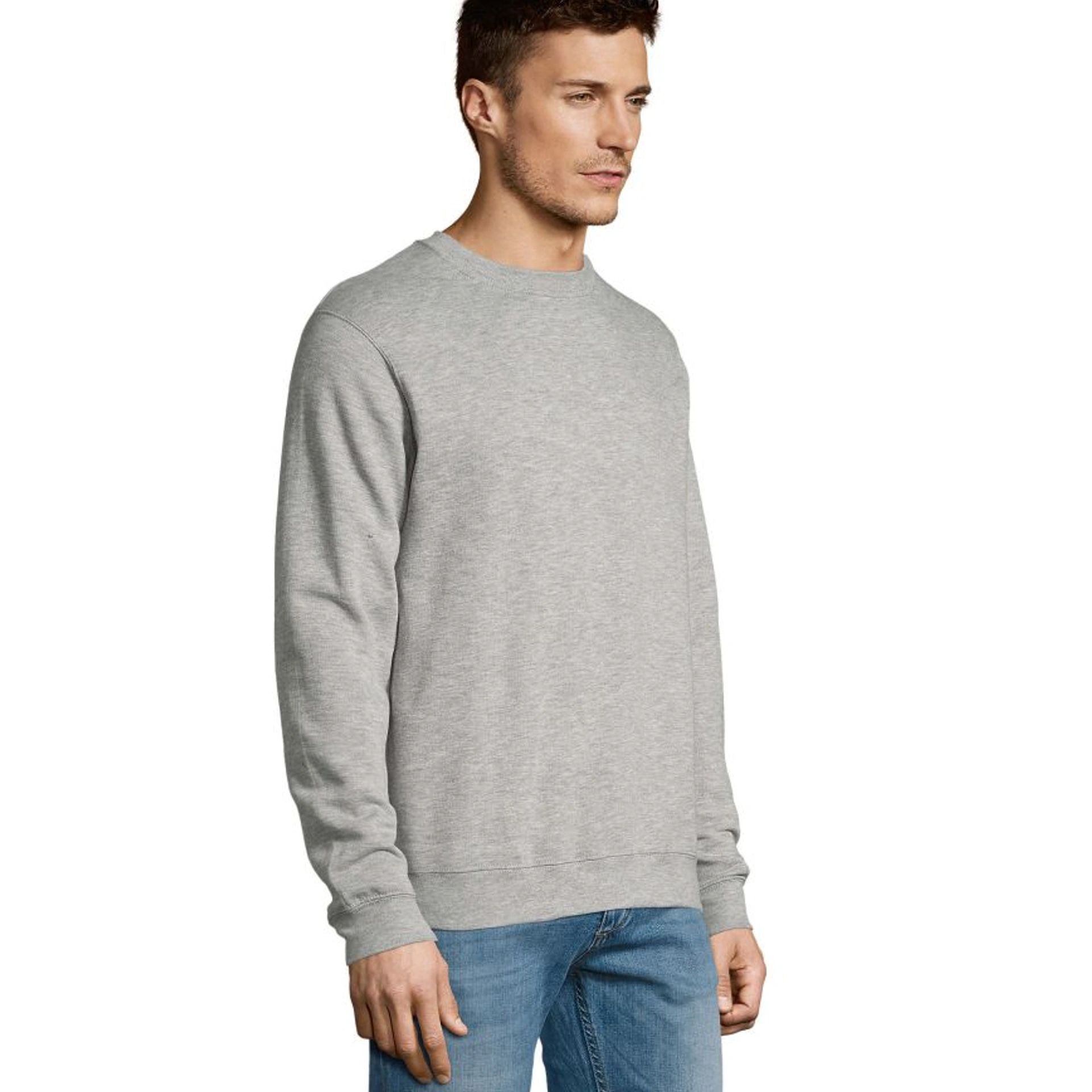 Світшот SOL'S New Supreme - Сірий меланж / 3XL