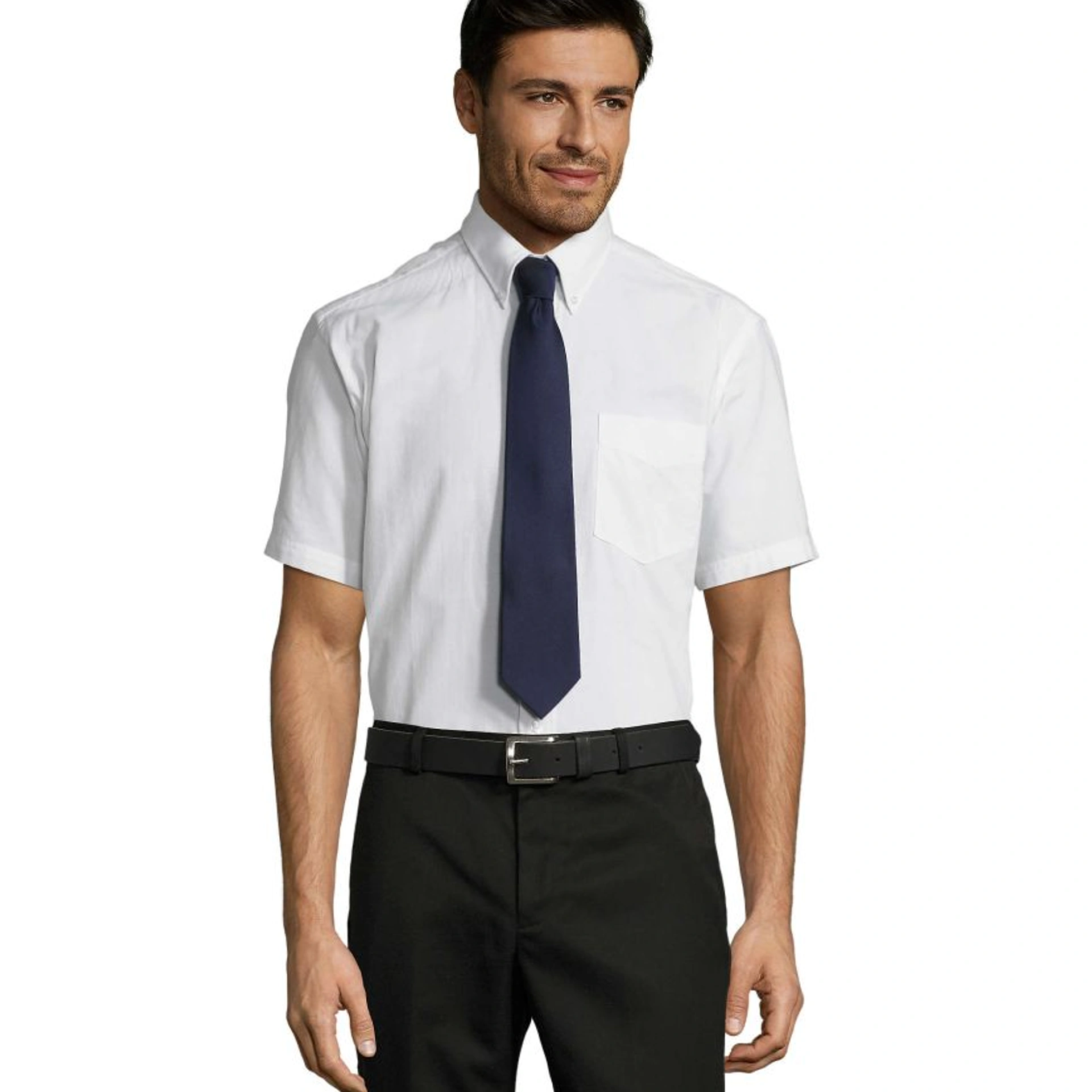 Сорочка чоловіча SOL'S Brisbane Short Sleeve - Білий / 3XL