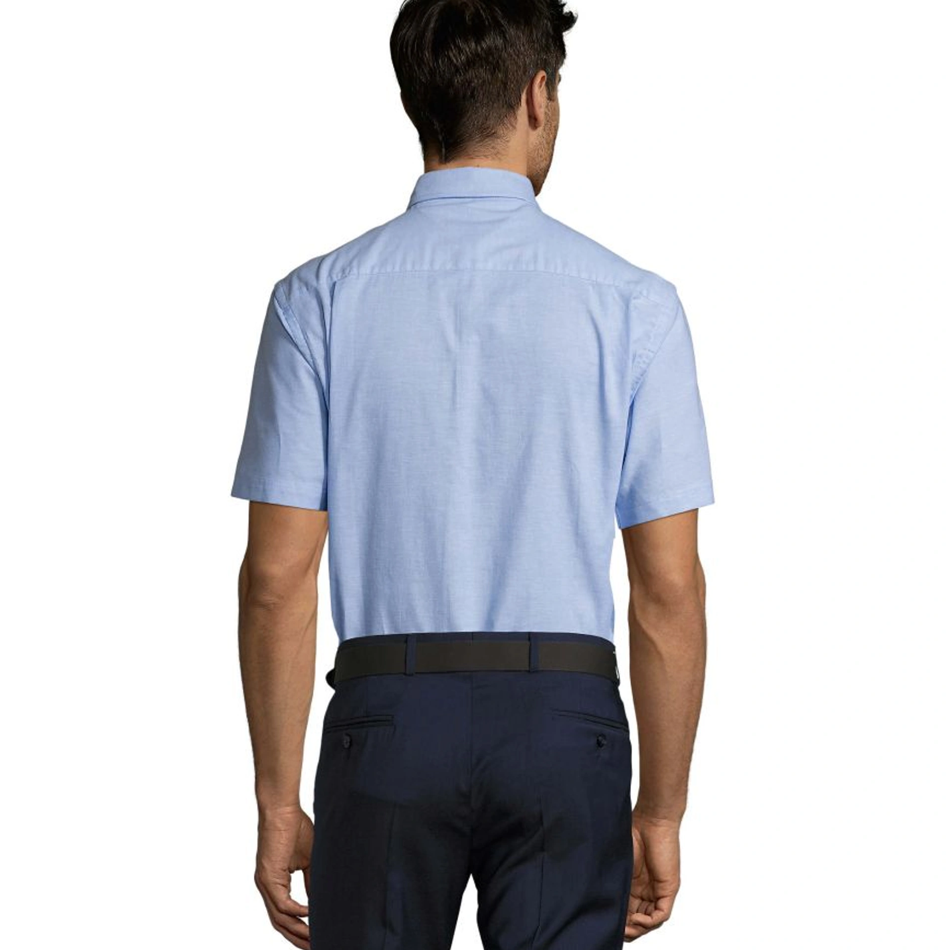 Сорочка чоловіча SOL'S Brisbane Short Sleeve - Блакитний / 3XL