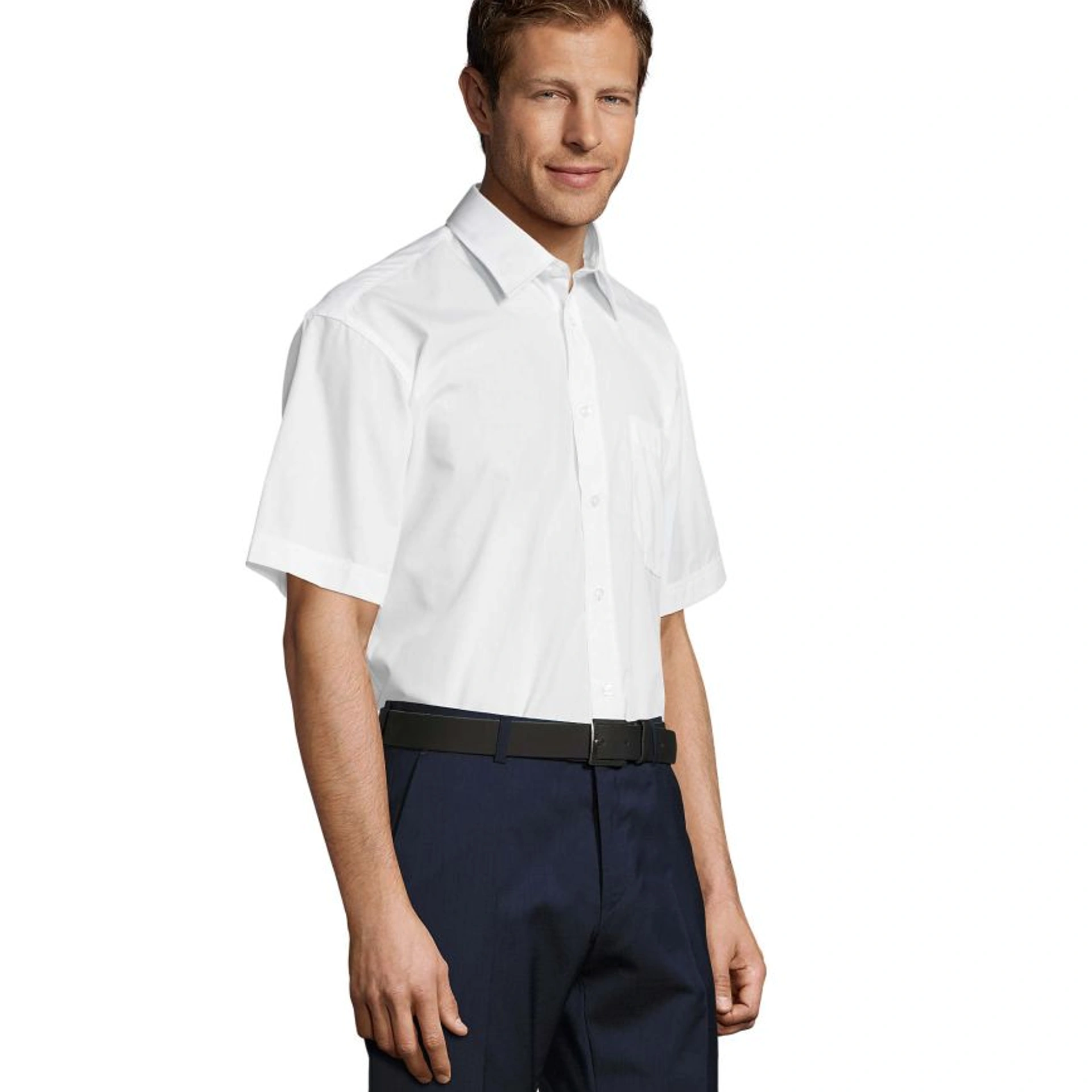 Сорочка чоловіча SOL'S Bristol Short Sleeve - Білий / 3XL