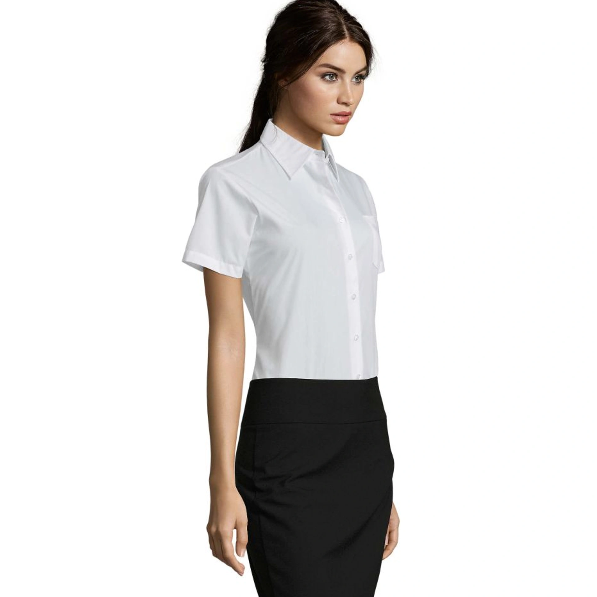 Сорочка жіноча SOL'S Escape Short Sleeve - Білий / 3XL
