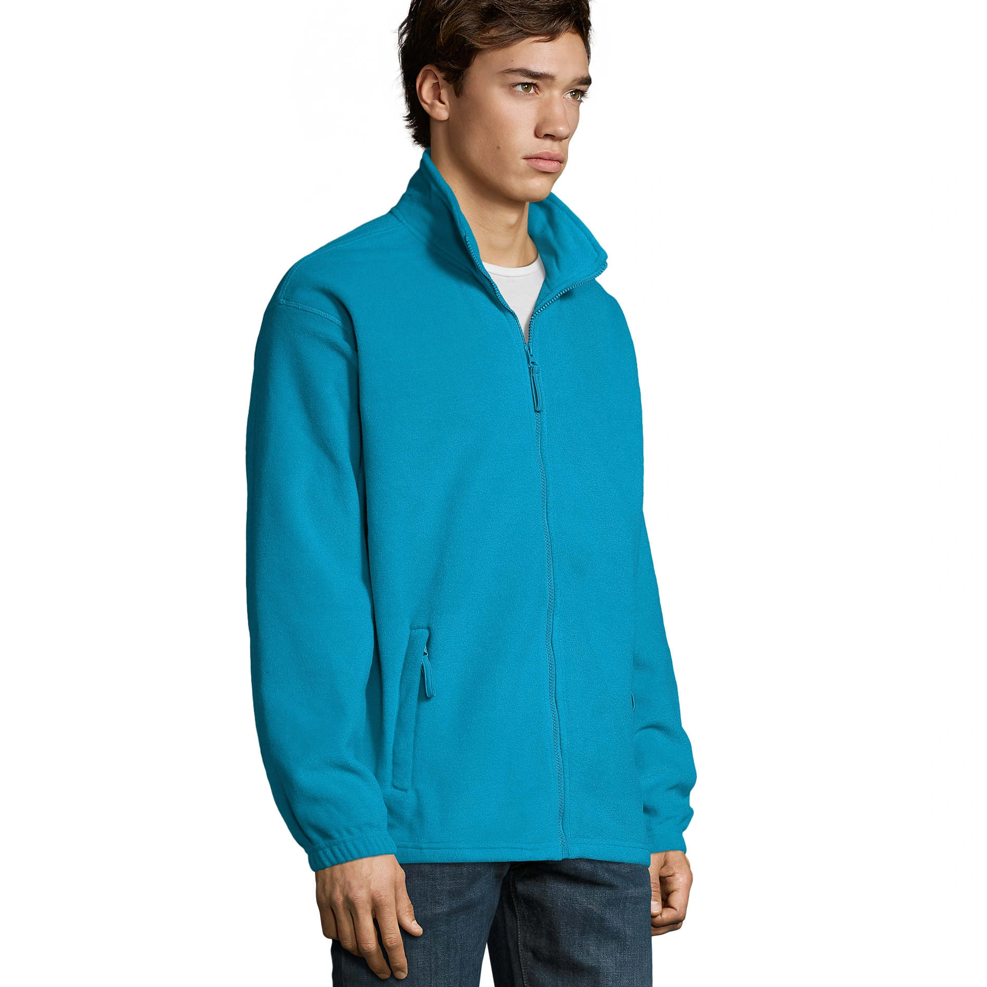 Куртка флісова чоловіча SOL'S North - Морський / 3XL