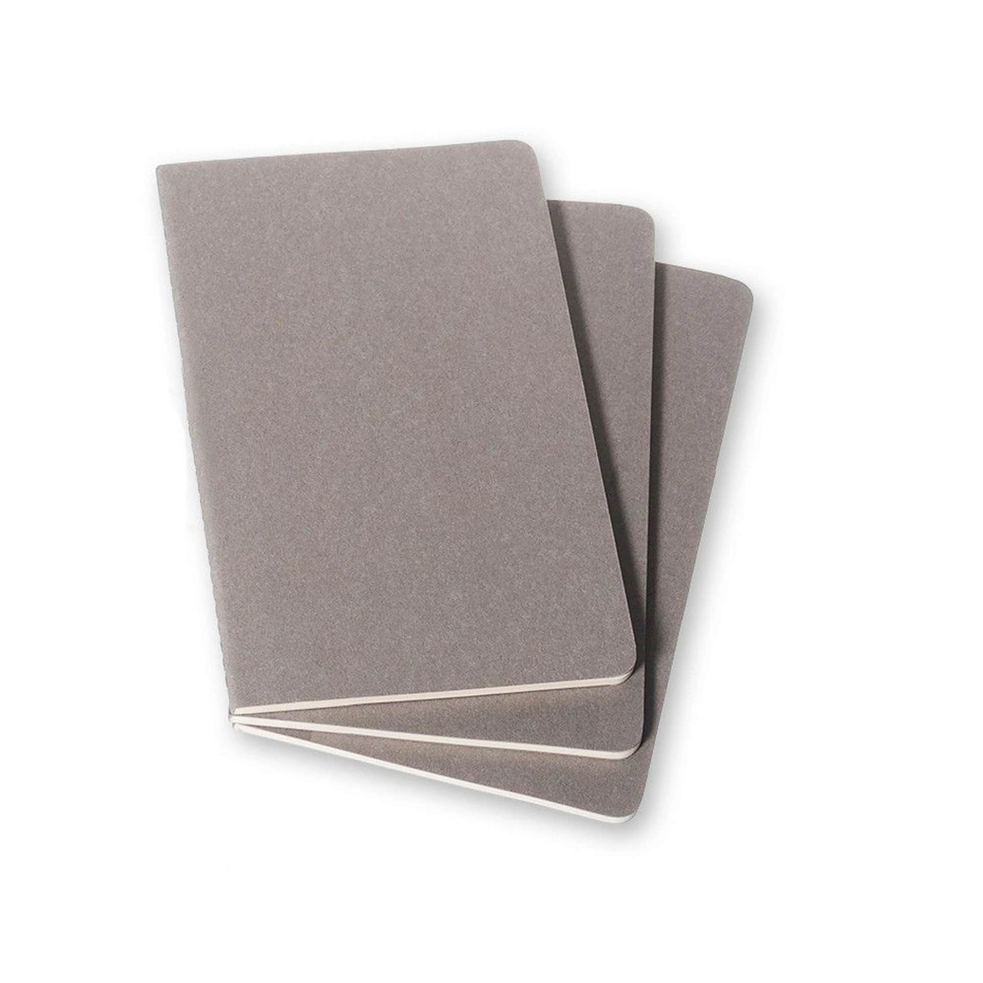 Блокнот в лінію А5 Voyager Moleskine Cahier Journal, м'яка обкладинка - Сірий