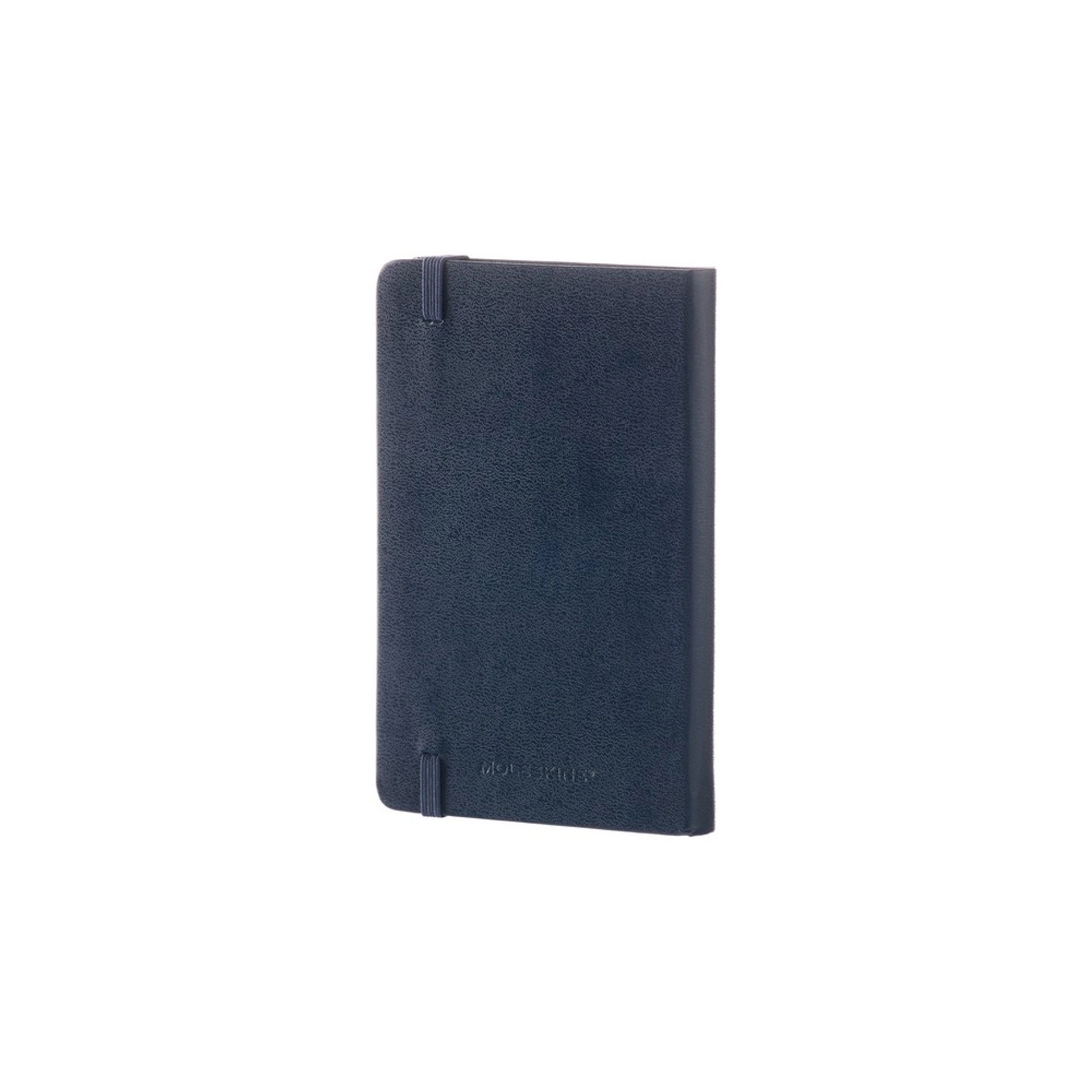 Блокнот в лінію А6 Voyager Moleskine, тверда обкладинка - Темно-синій