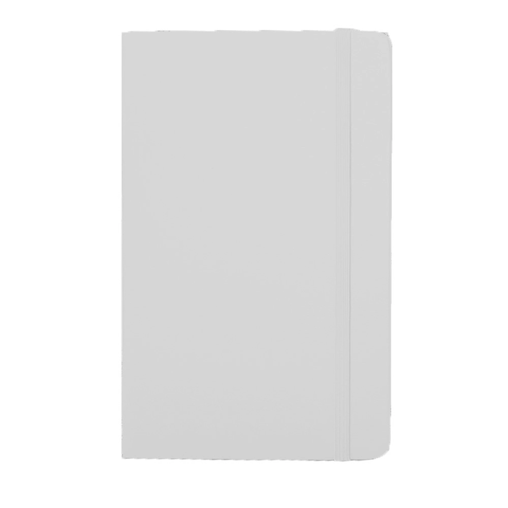 Блокнот в лінію А5 Voyager Moleskine, тверда обкладинка - Білий