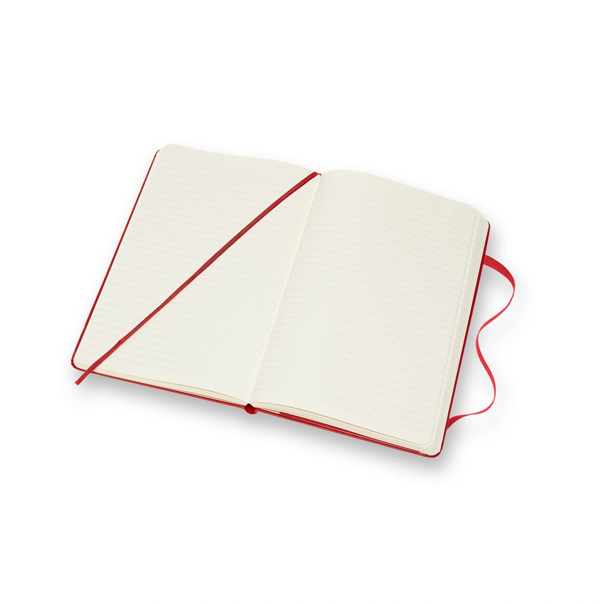 Блокнот в лінію А5 Voyager Moleskine, тверда обкладинка - Червоний