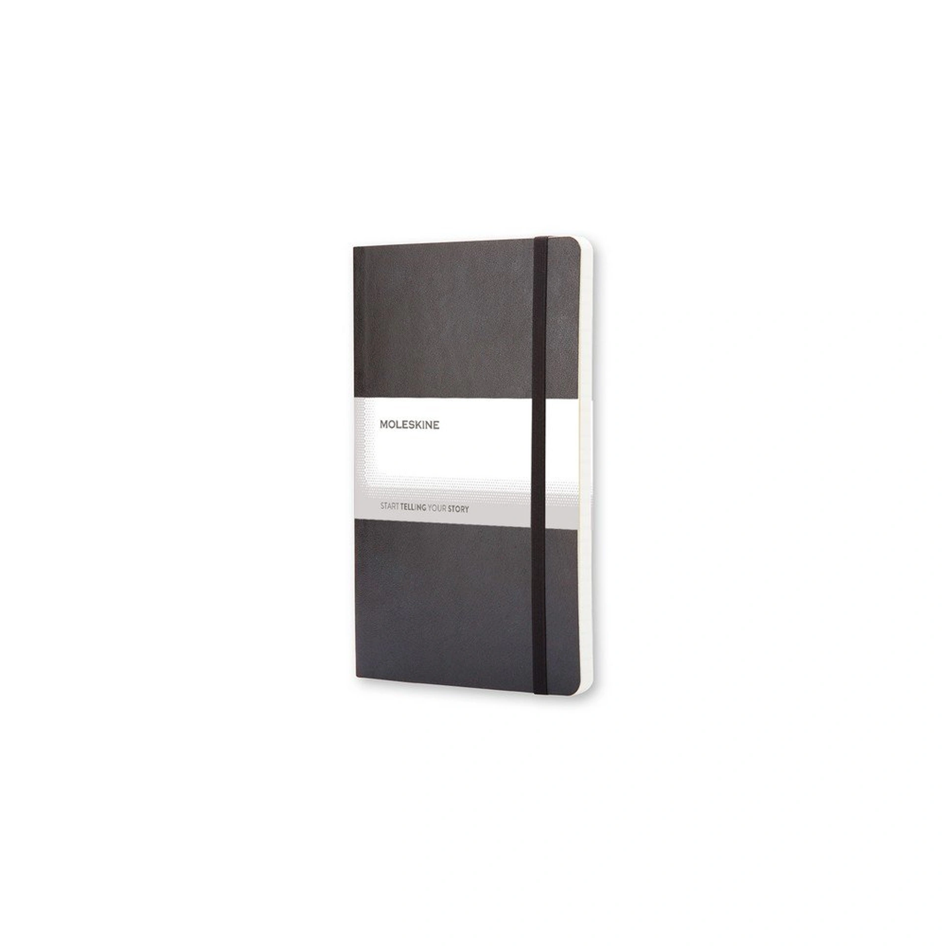 Блокнот в лінію А5 Voyager Moleskine, тверда обкладинка - Чорний