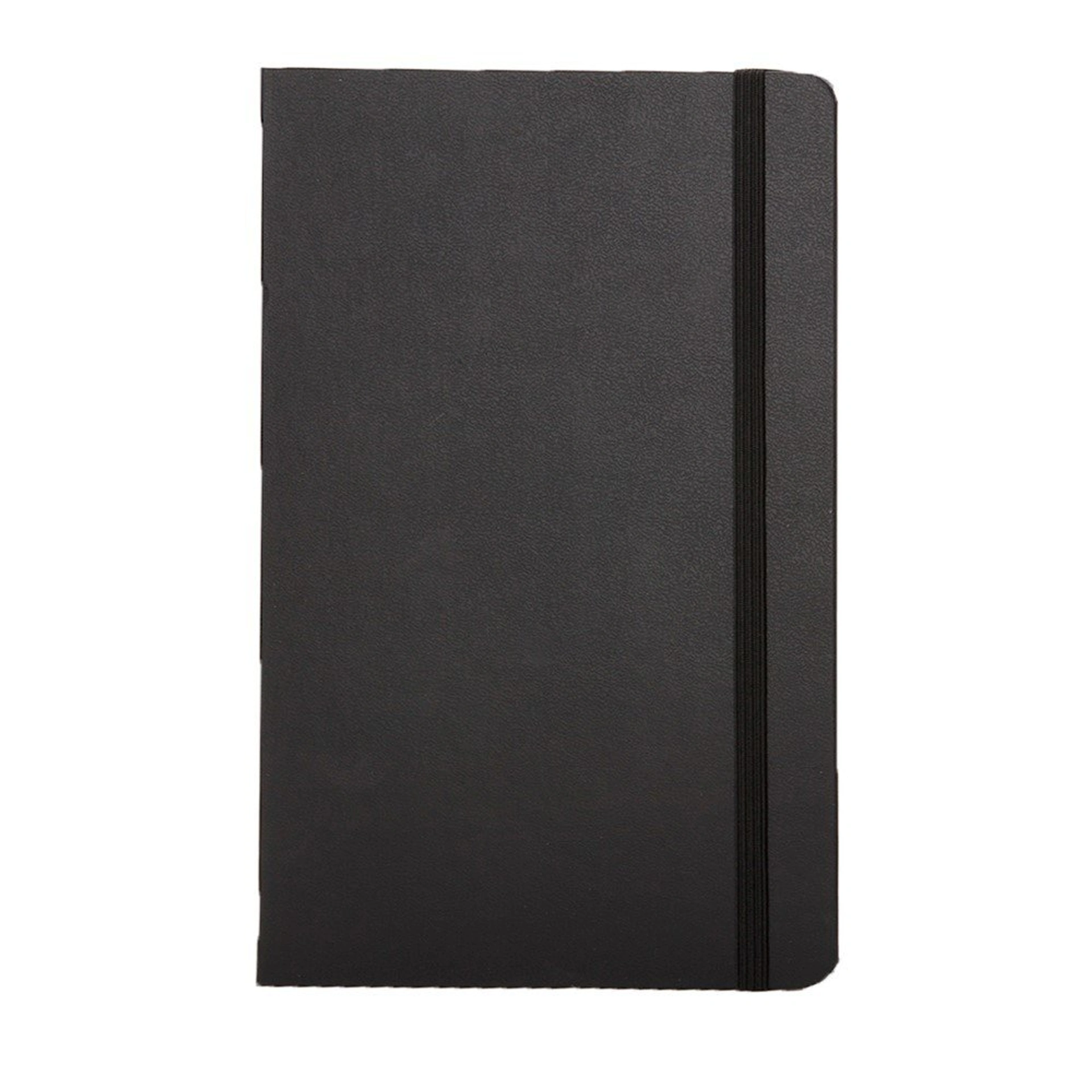 Блокнот в лінію А5 Voyager Moleskine, тверда обкладинка - Чорний