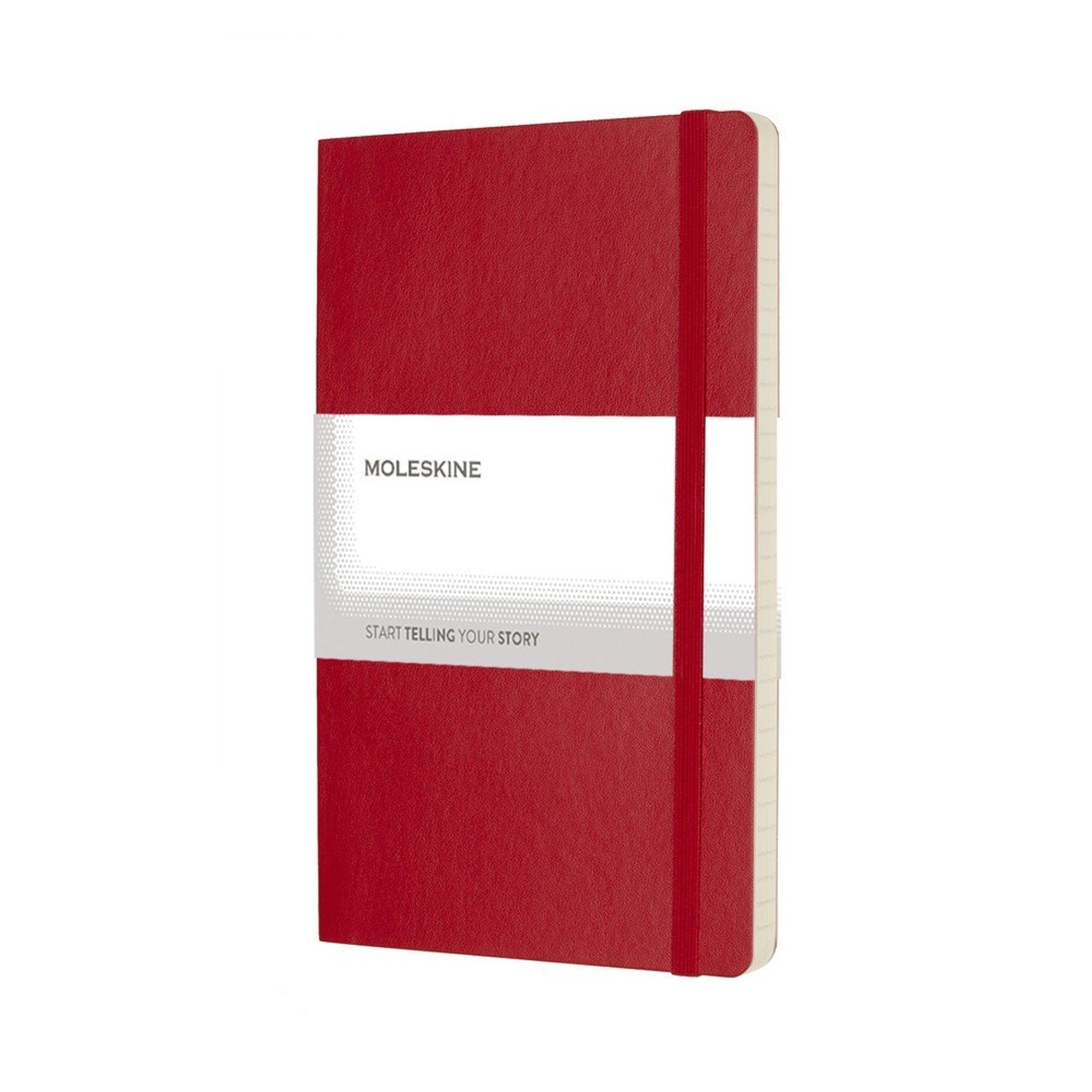 Блокнот в лінію А5 Voyager Moleskine, тверда обкладинка - Червоний