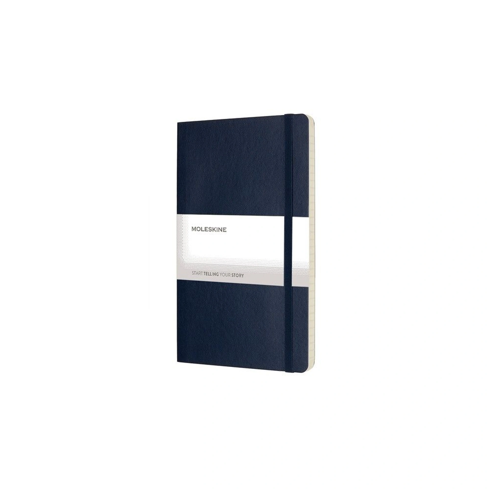 Блокнот в лінію А5 Voyager Moleskine, тверда обкладинка - Темно-синій