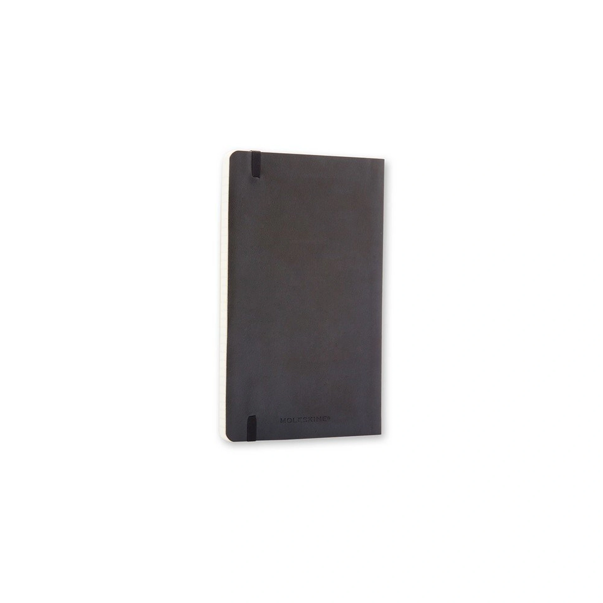 Блокнот без лініювання А5 Voyager Moleskine, м'яка обкладинка - Чорний