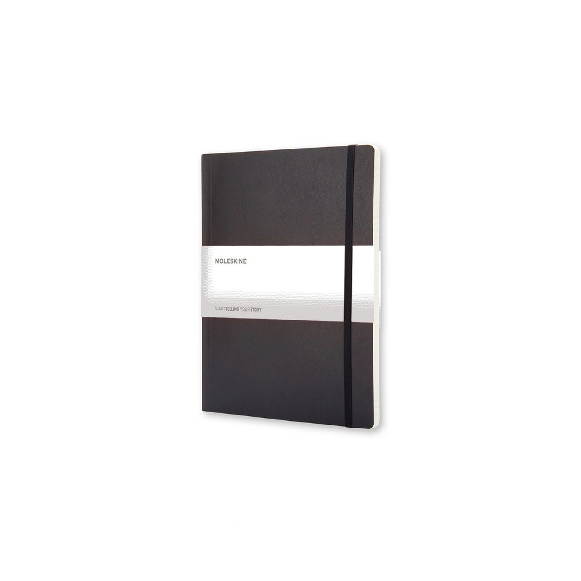 Блокнот в лінію В5 Voyager Moleskine, м'яка обкладинка - Чорний