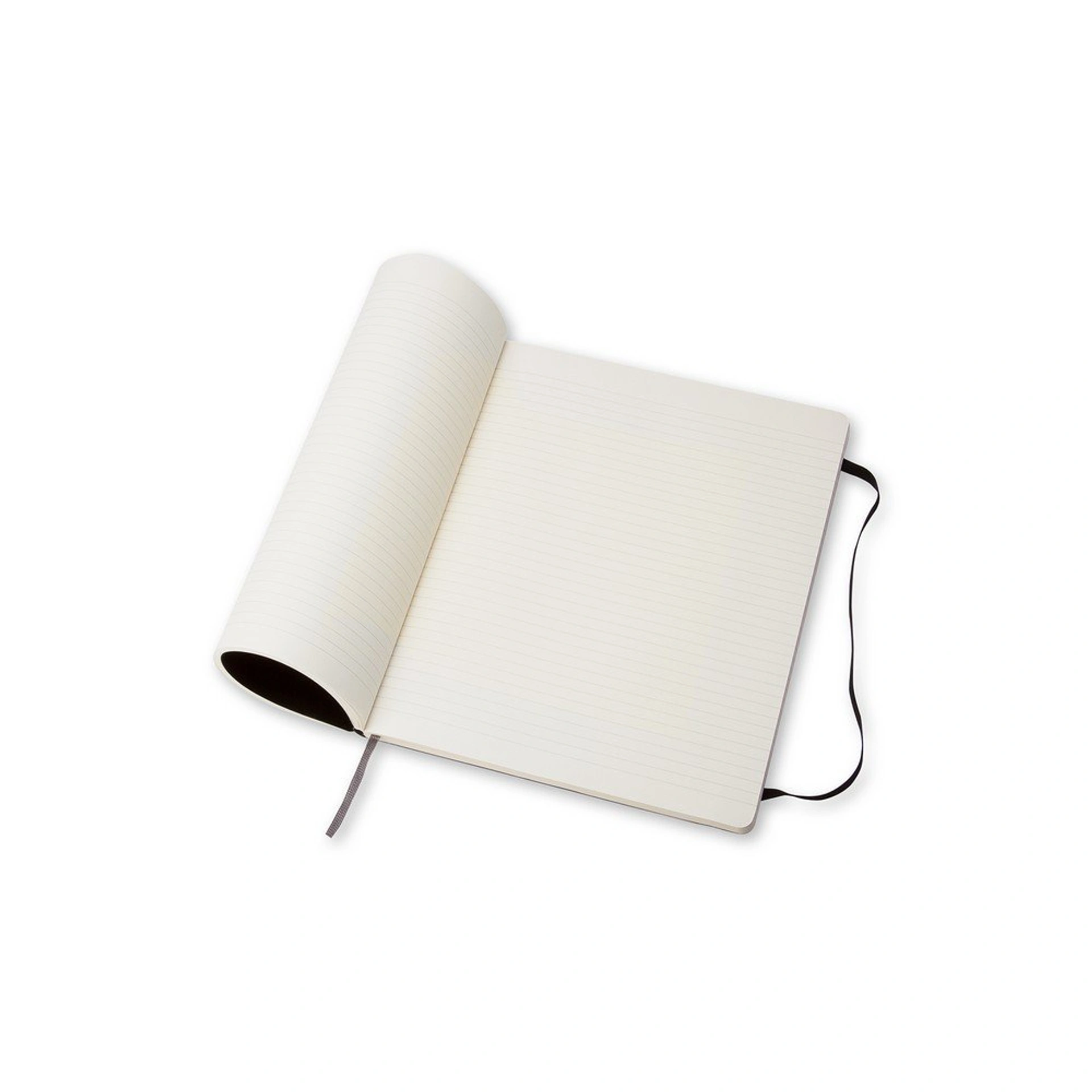 Блокнот в лінію В5 Voyager Moleskine, м'яка обкладинка - Чорний
