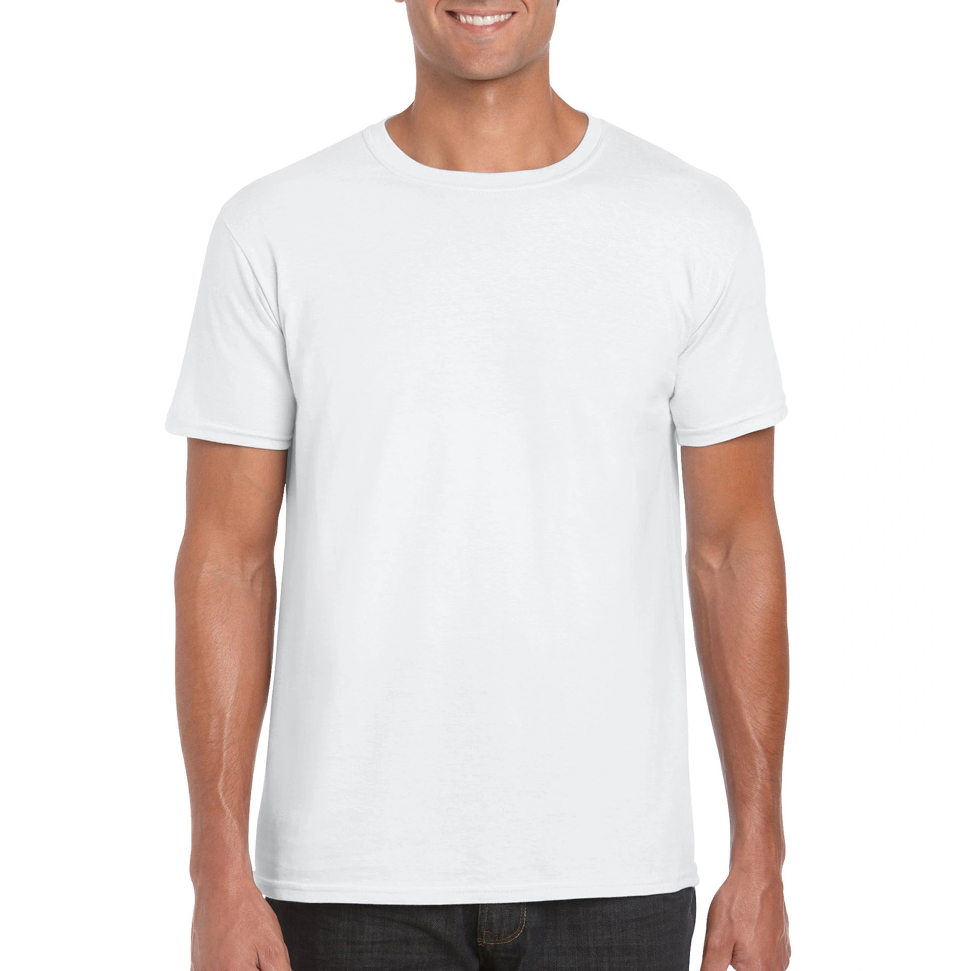 Футболка SoftStyle 153 - white / 2XL