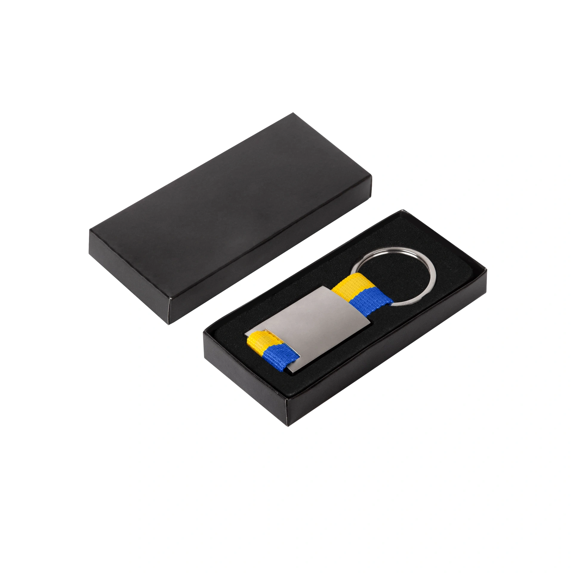 Брелок для ключів Ribbon, TM Discover - жовто-блакитний