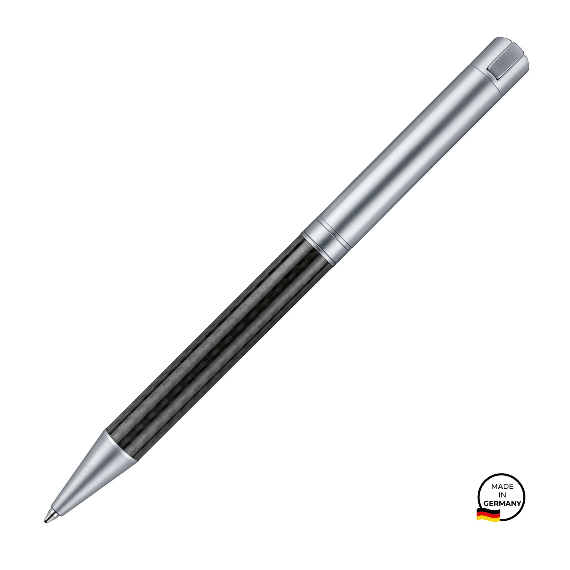 Ручка кулькова металева Carbon Line, ТМ Senator - carbon