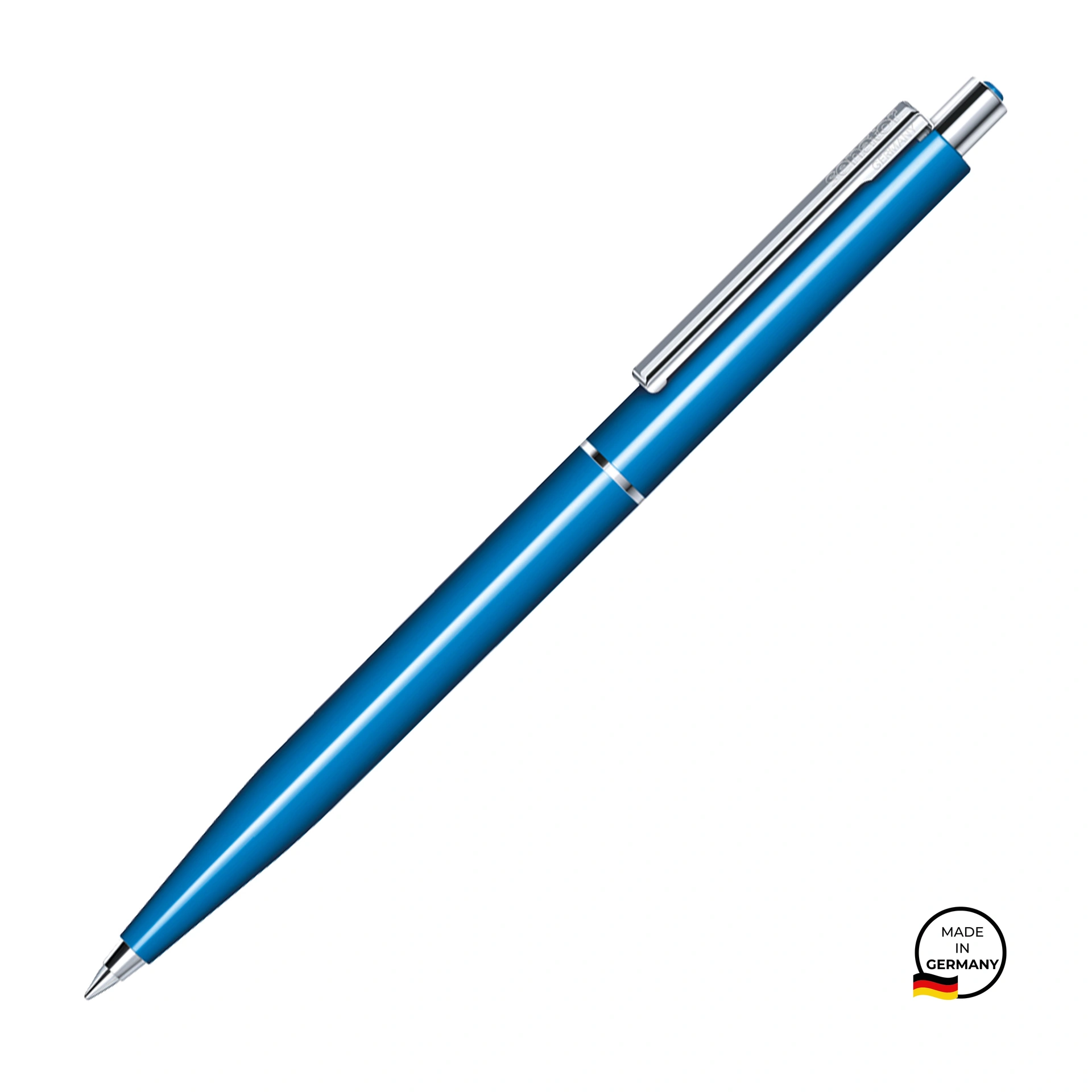 Ручка кулькова, пластикова Point Polished, ТМ Senator - blue 2935